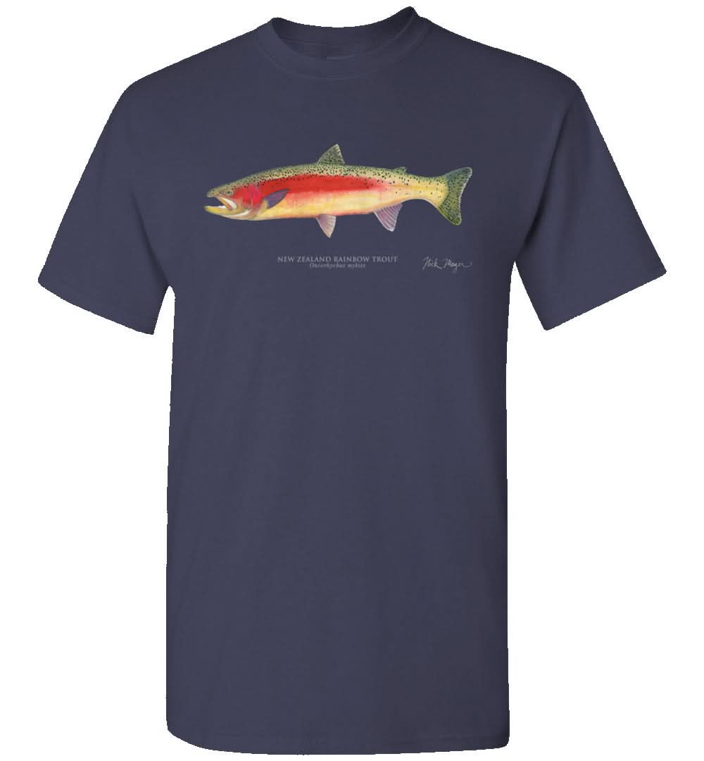 New Zealand Rainbow Trout  Premium Comfort Colors Tee