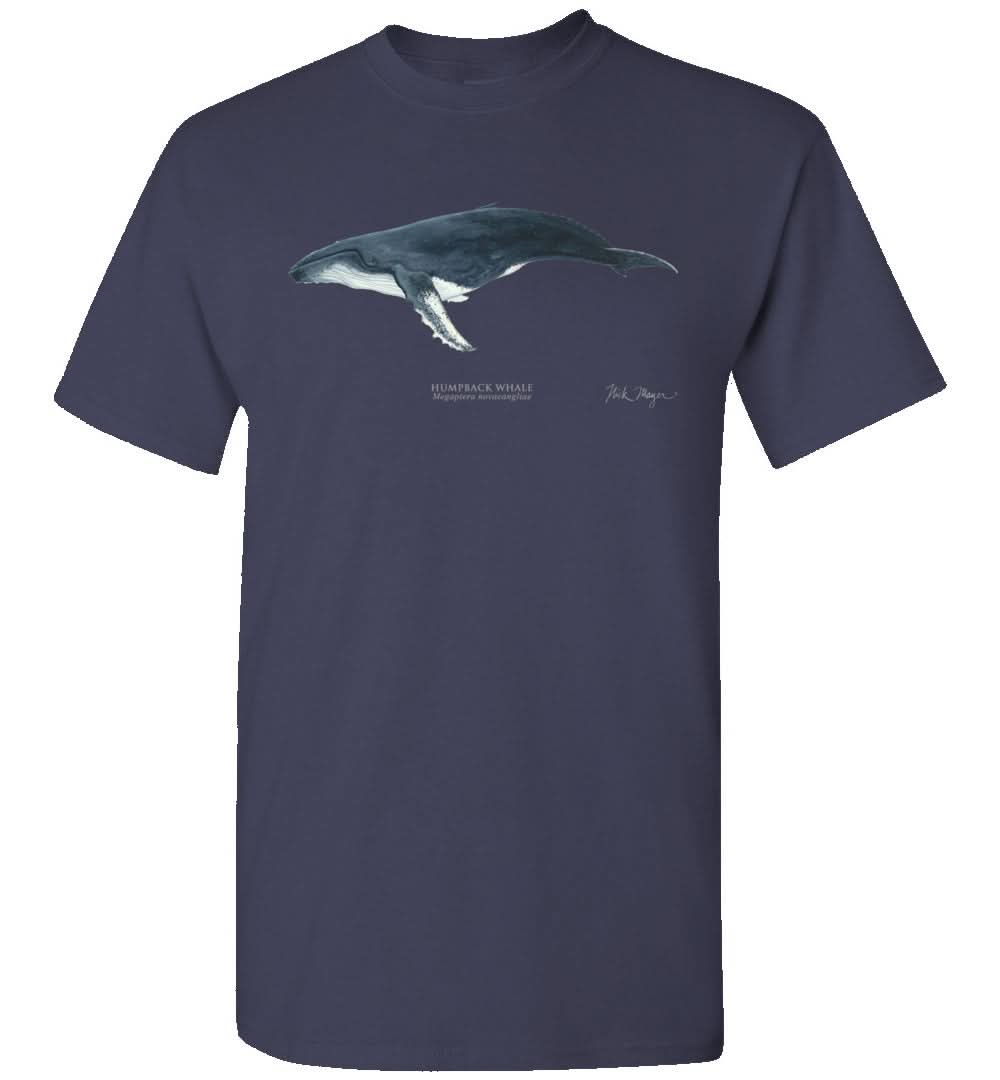 Humpback Whale Premium Comfort Colors Tee