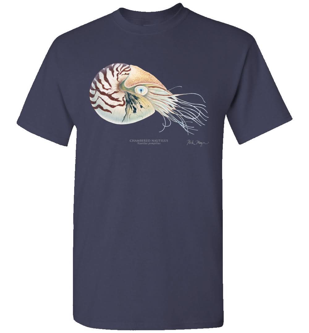 Chambered Nautilus Premium Comfort Colors Tee