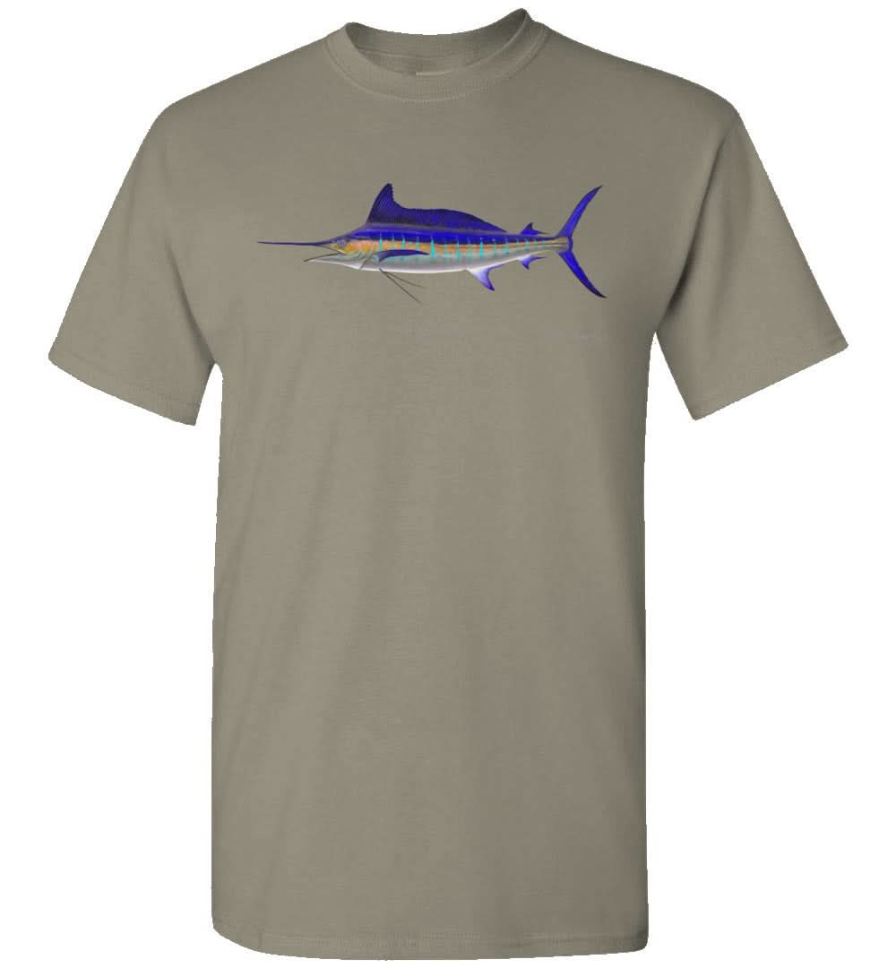 Striped Marlin Premium Comfort Colors Tee