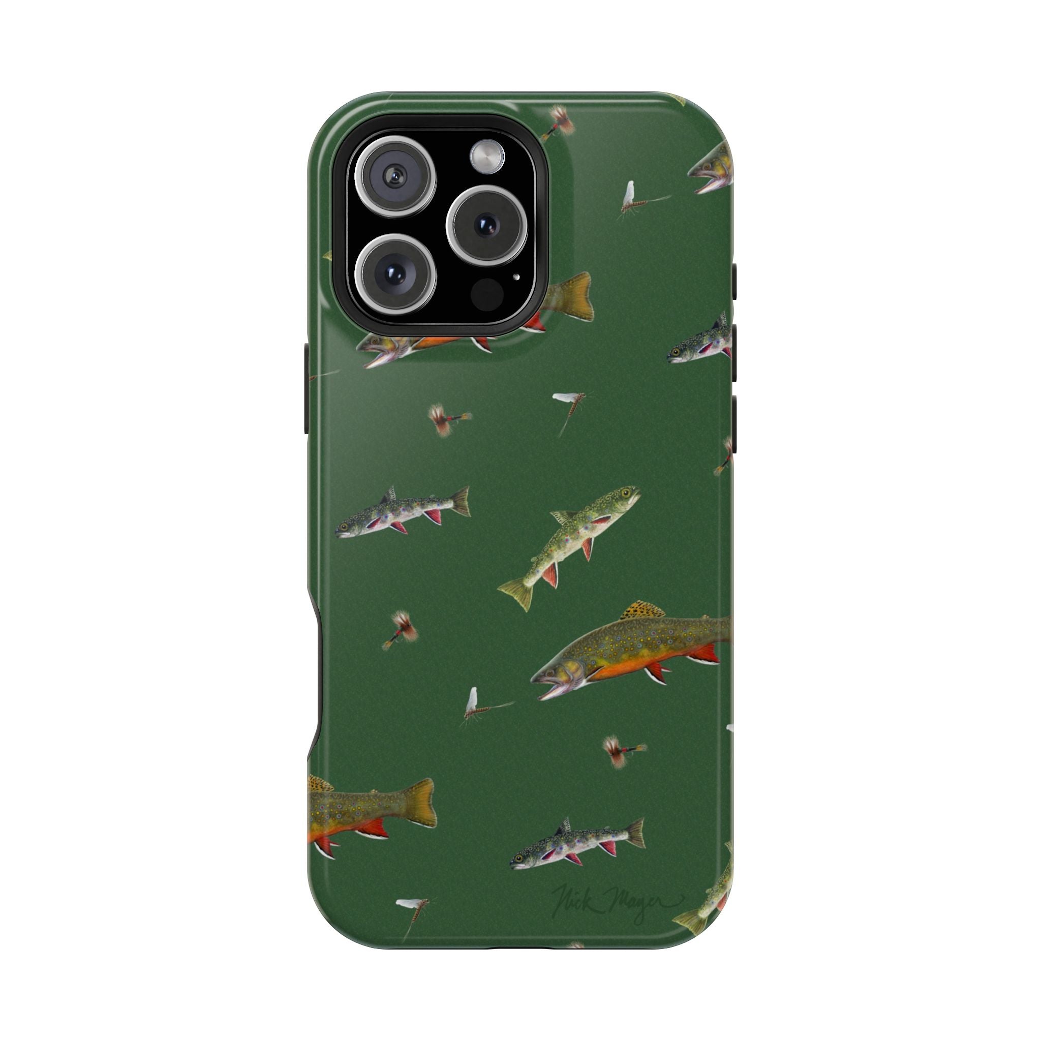 Trout and Flies MagSafe iPhone Case