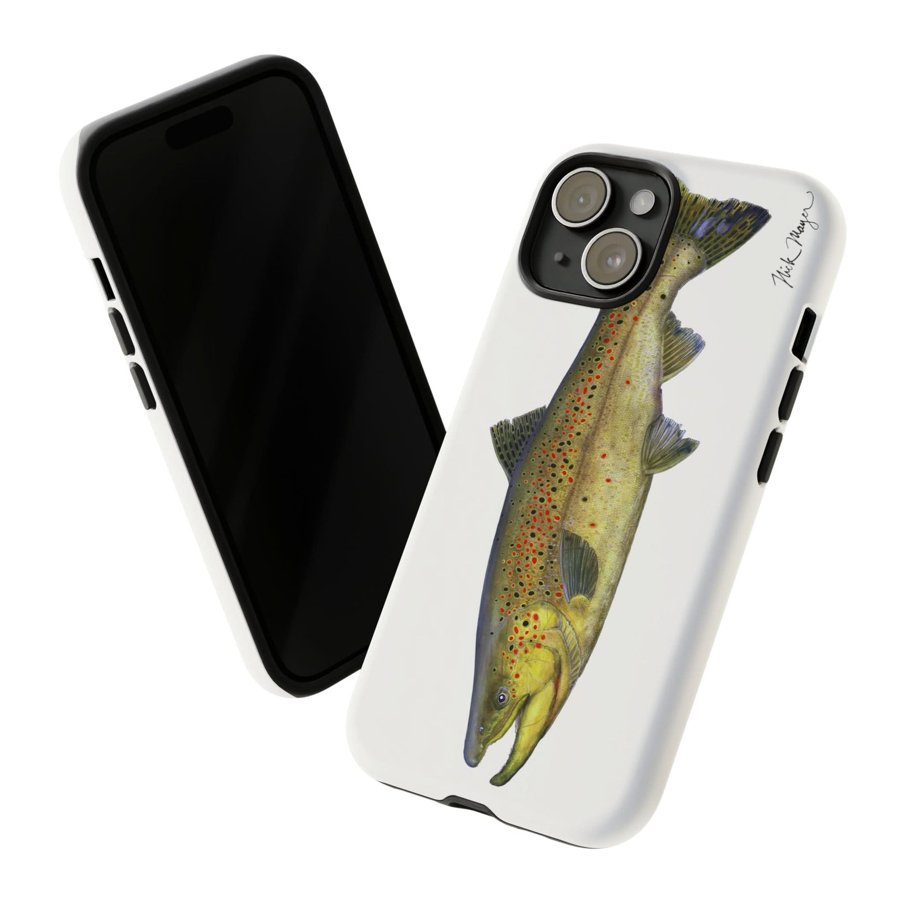 Brown Trout iPhone 15 Case