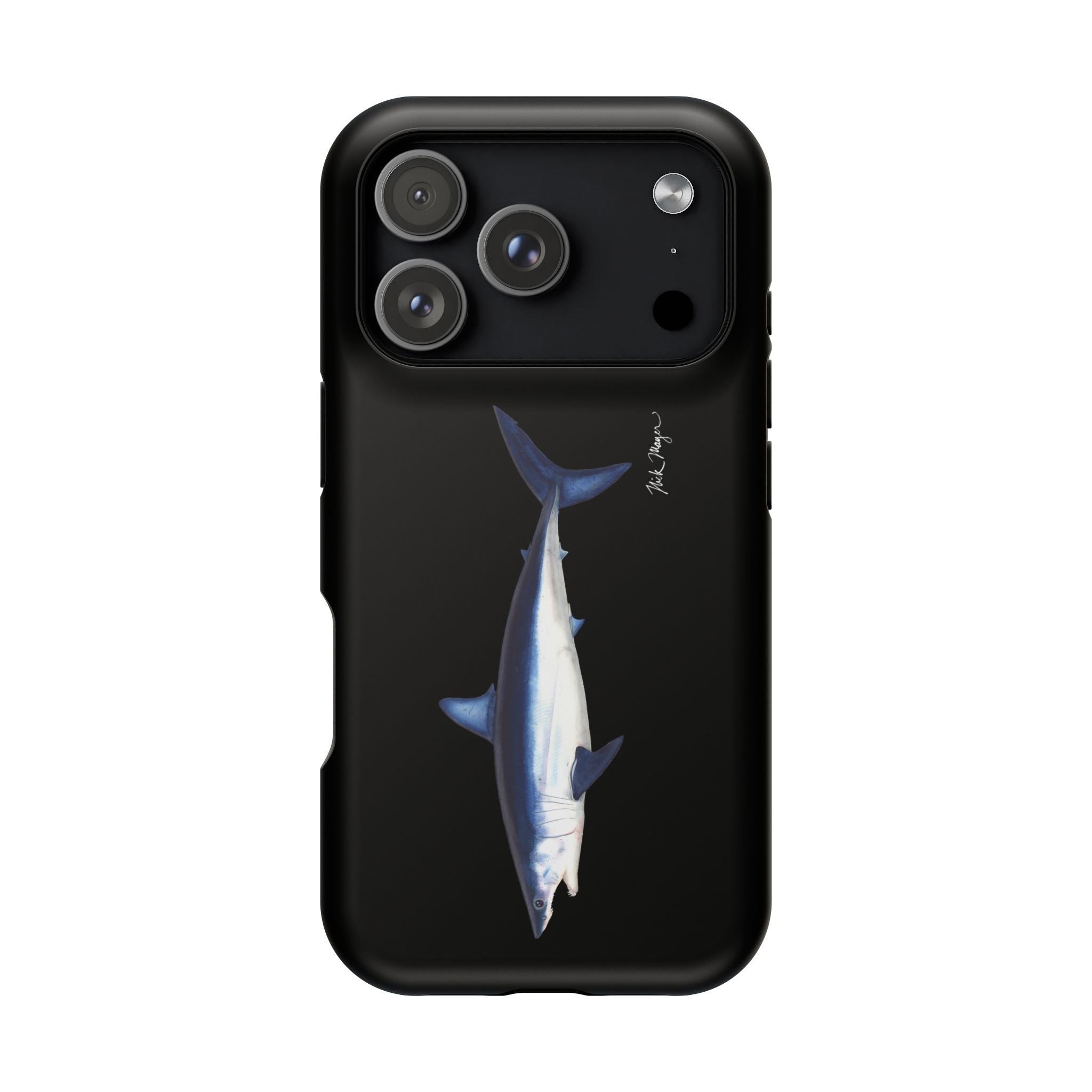 Mako Shark MagSafe Black iPhone Case
