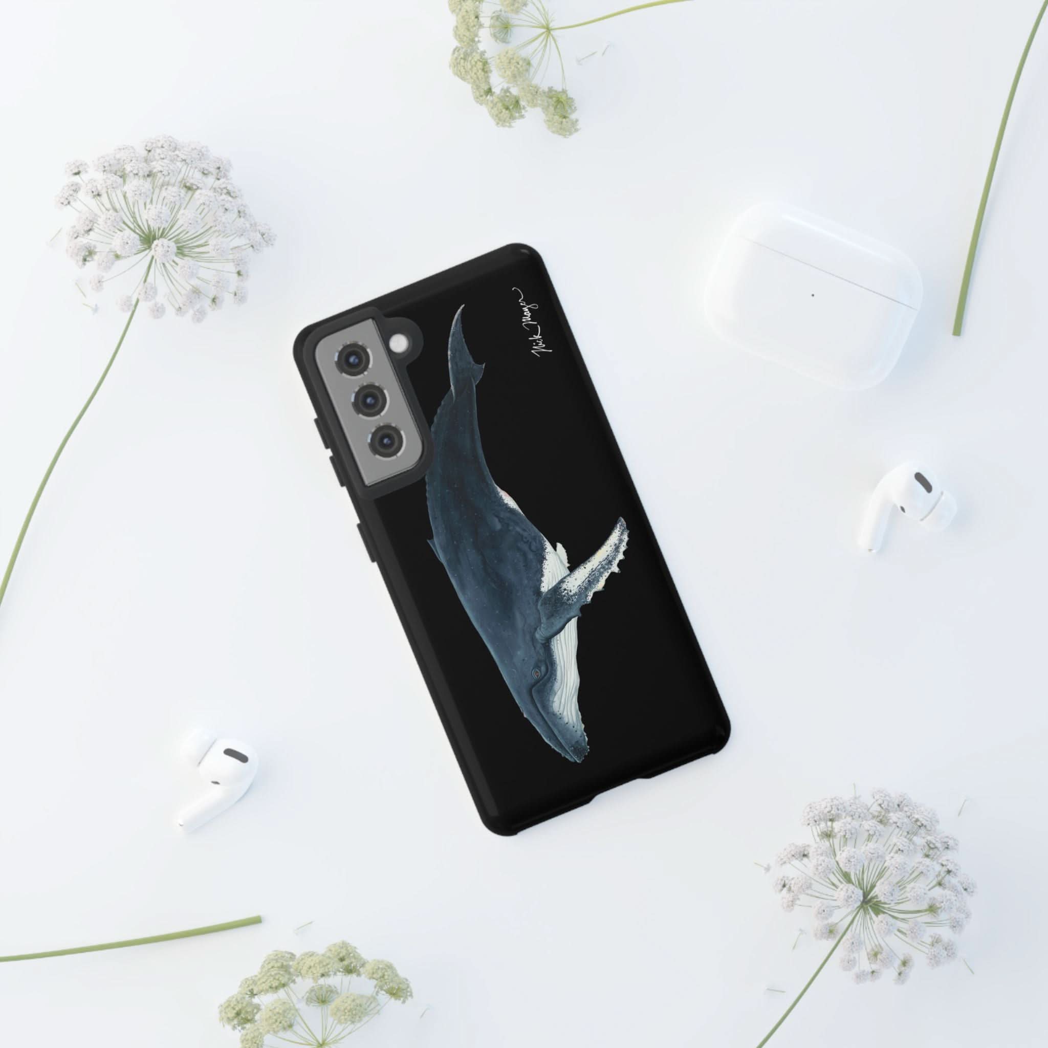 Humpback Black Phone Case (iPhone 16 & Samsung)