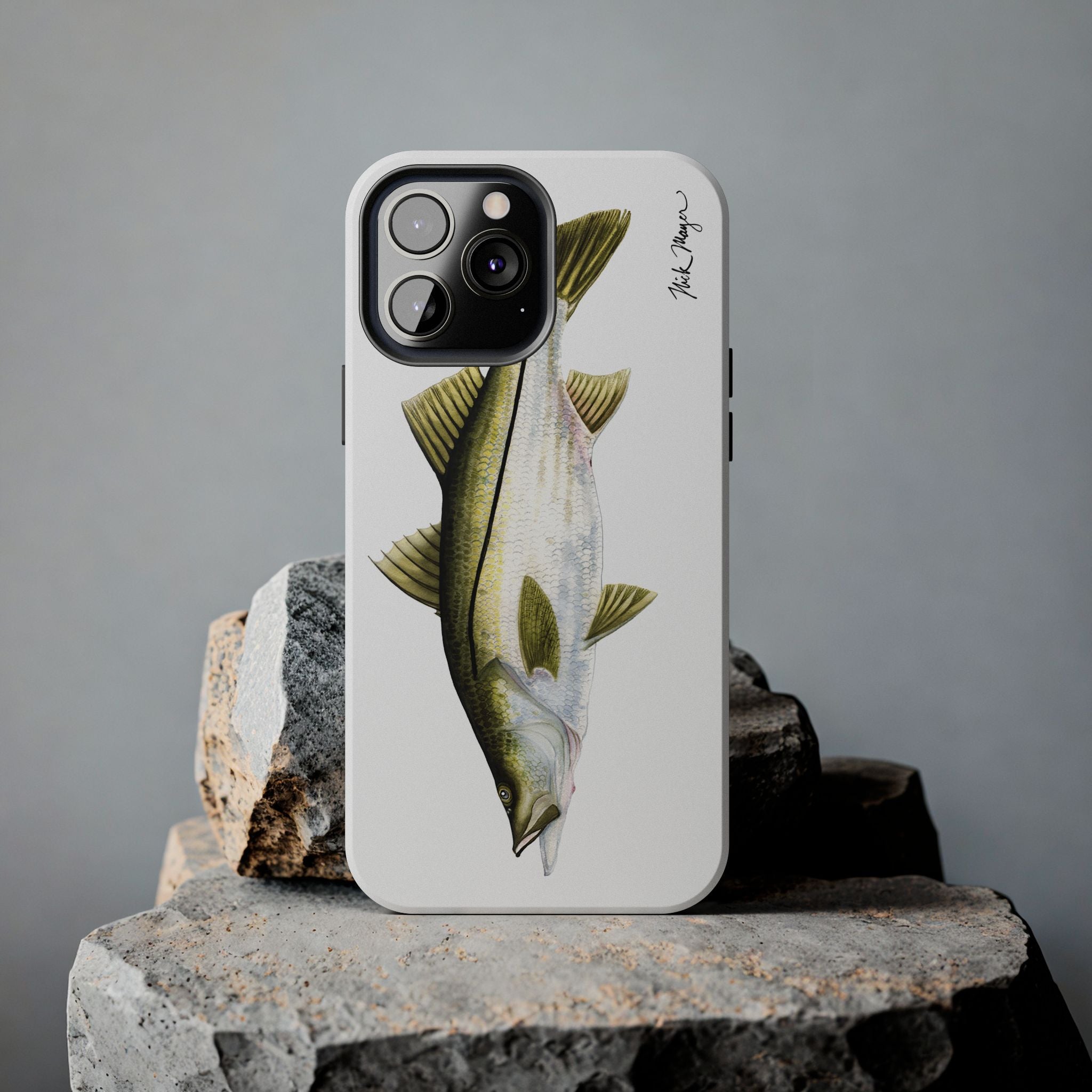 Snook White Phone Case (iPhone)