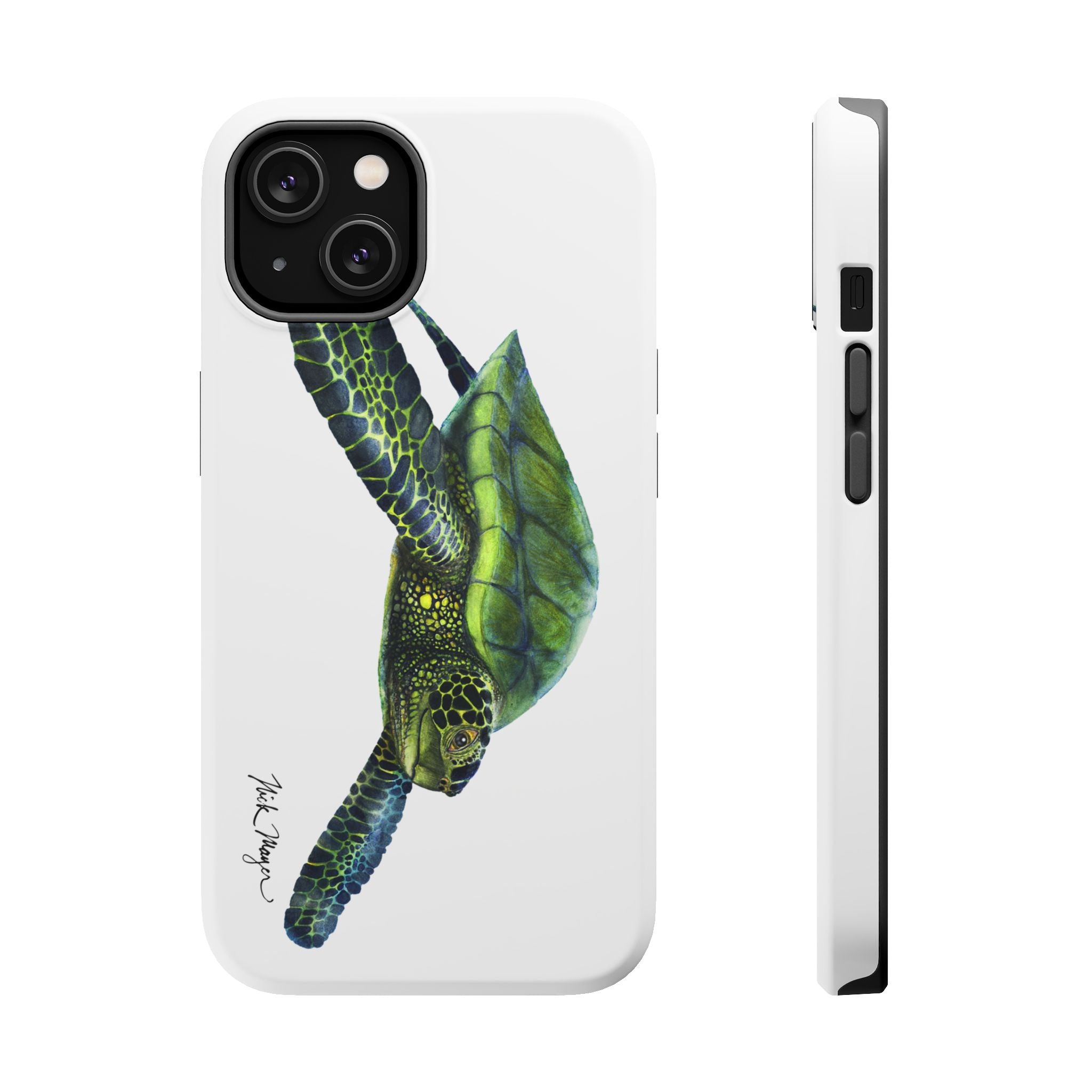 Green Sea Turtle MagSafe iPhone Case