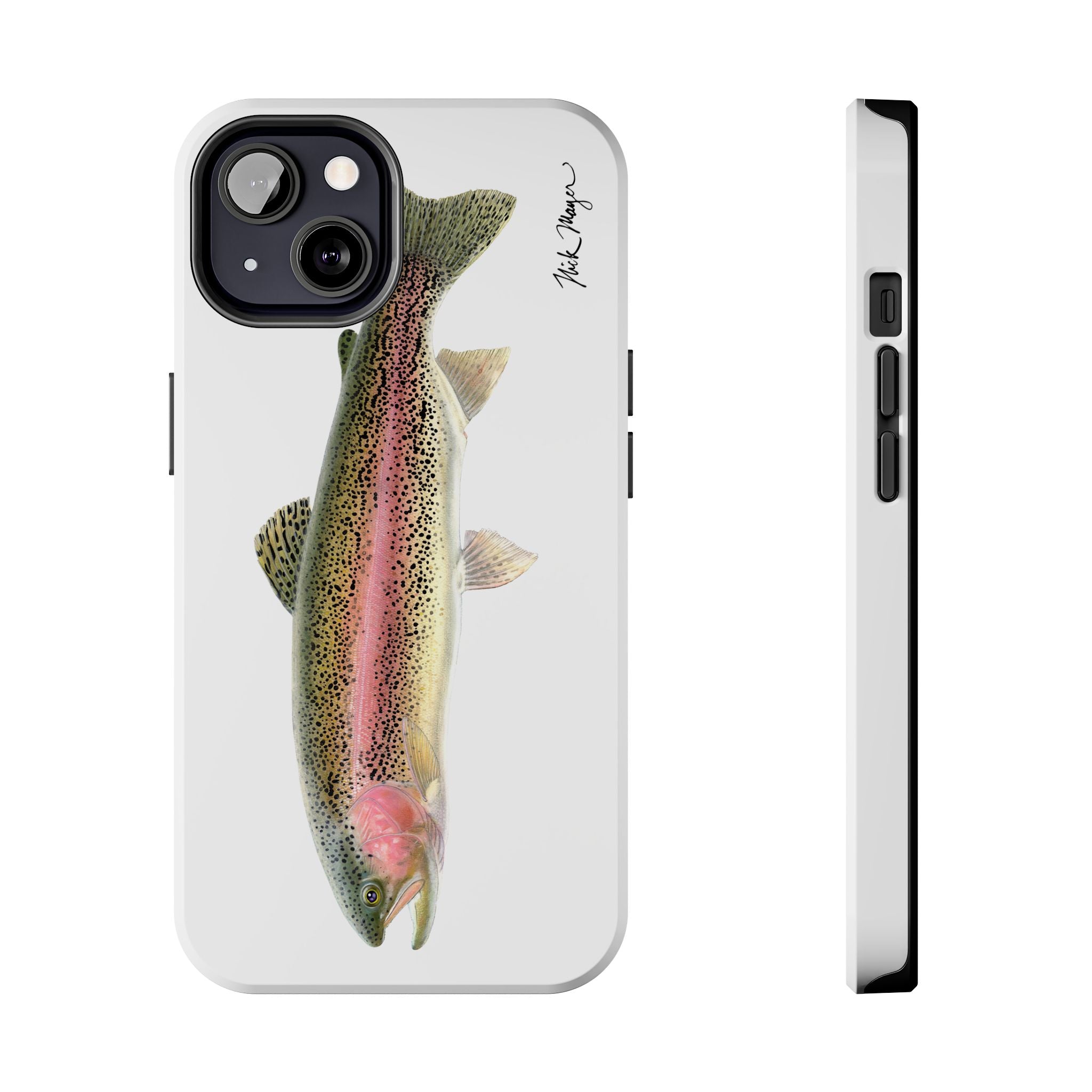 Rainbow Trout White Phone Case (iPhone)
