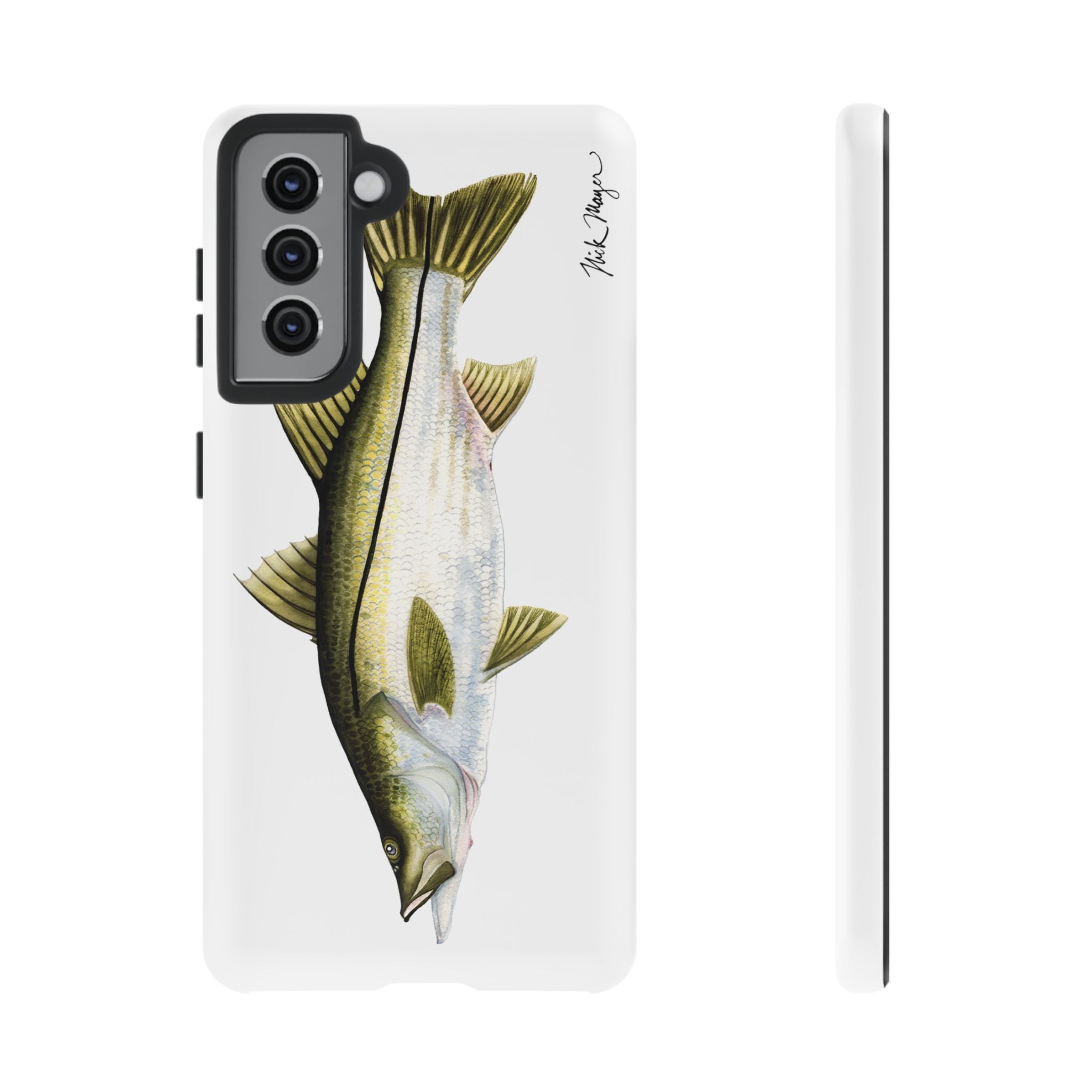 Snook White Phone Case (Samsung)