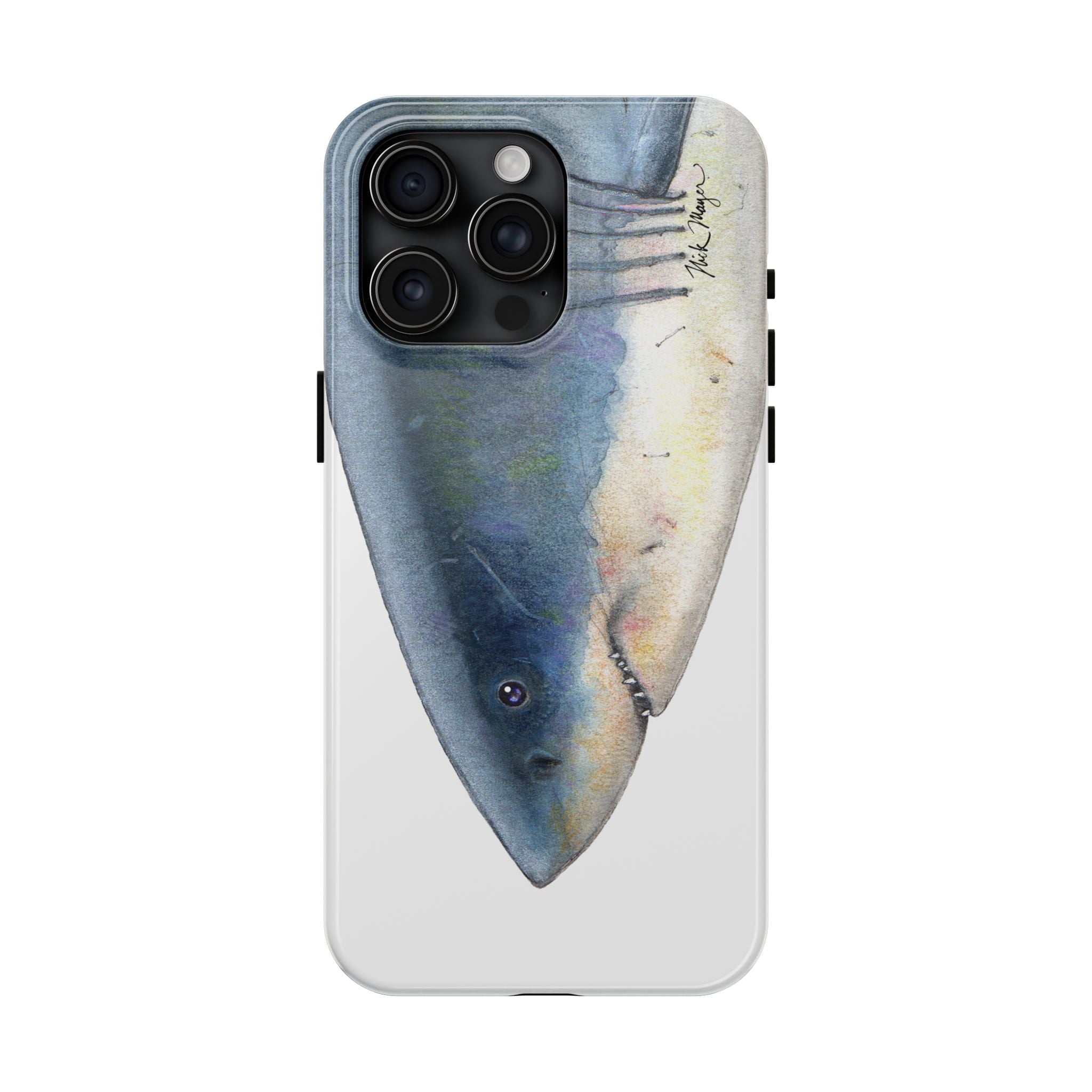 Great White Shark Face Phone Case (iPhone)