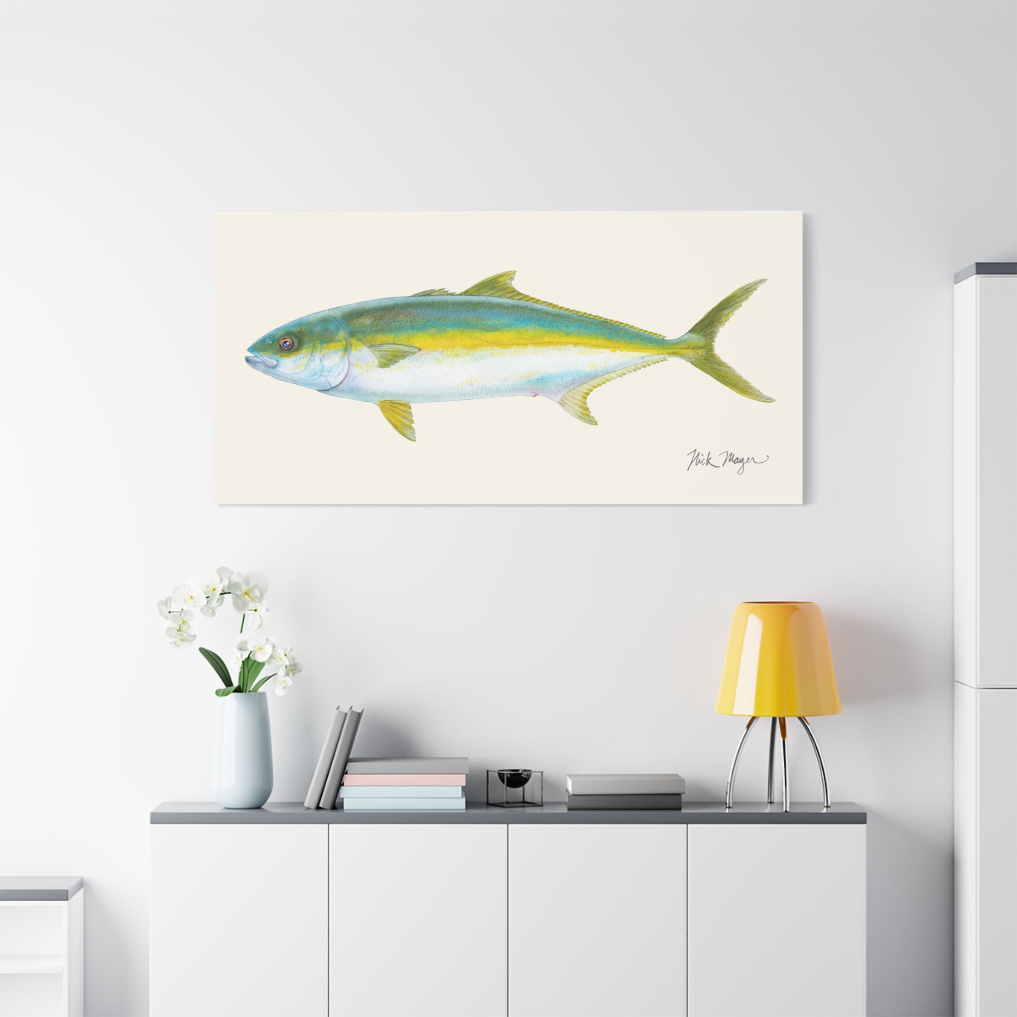 Yellowtail I Canvas Print