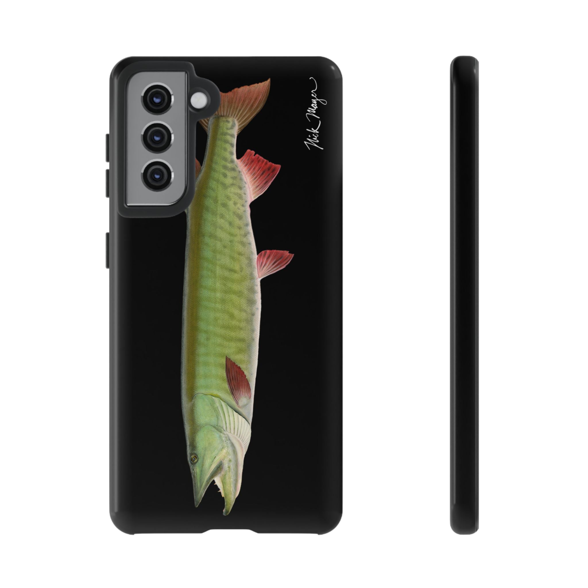 Trophy Muskie Black Phone Case (Samsung)