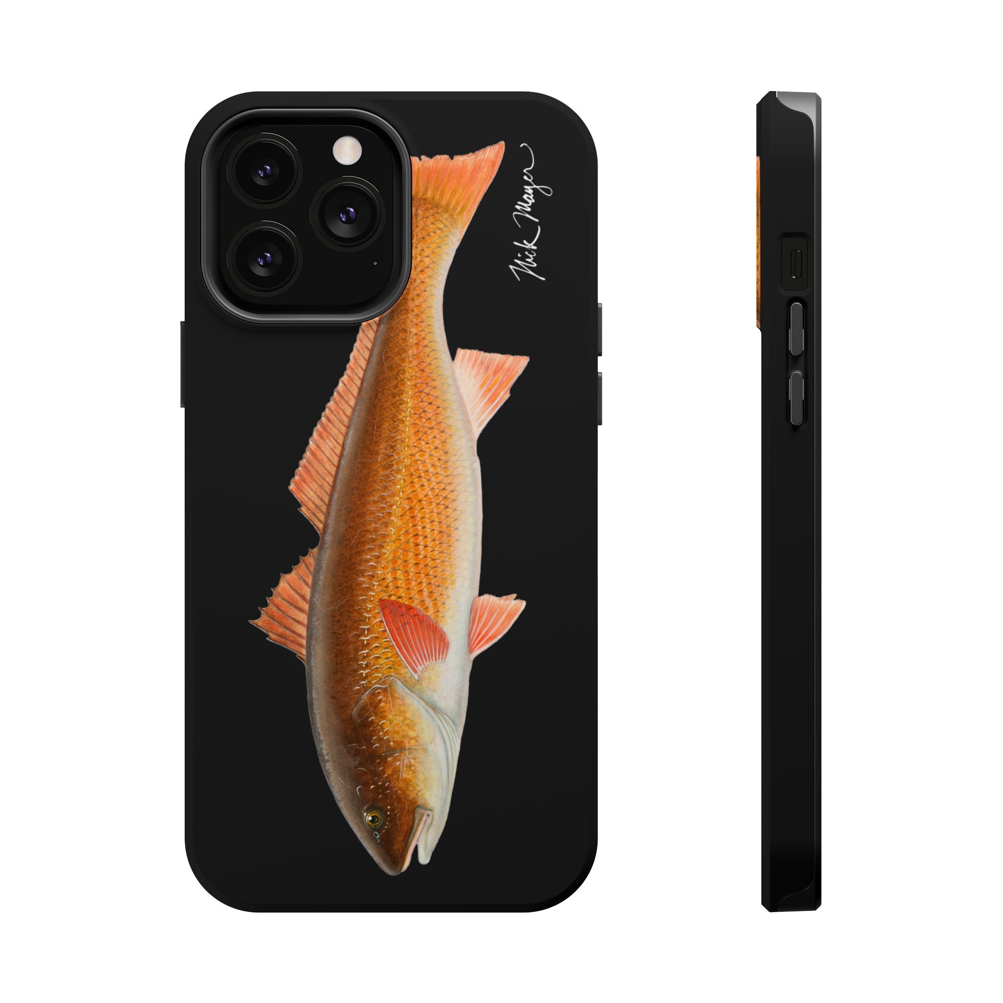 Redfish MagSafe Black iPhone Case