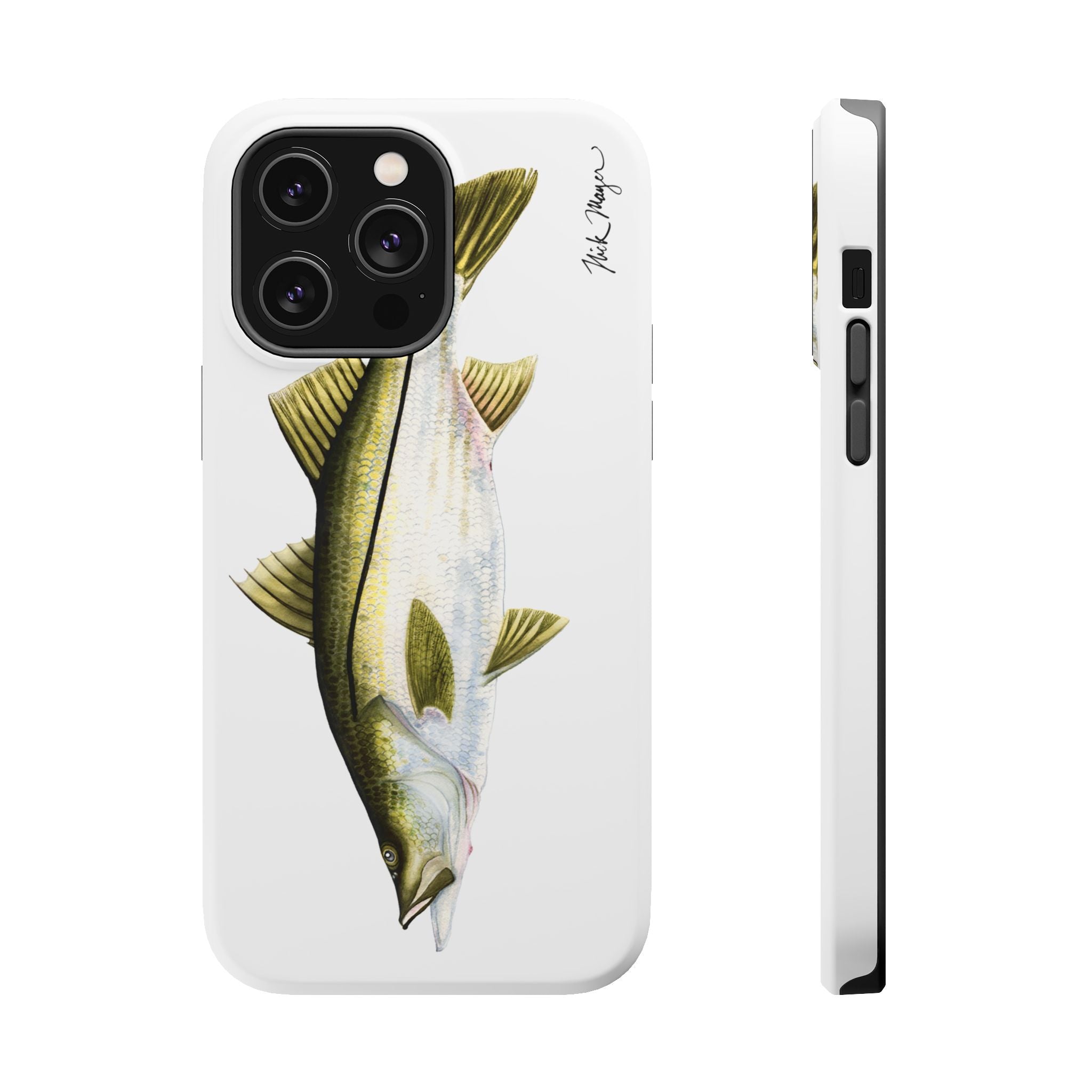 Snook MagSafe White iPhone Case