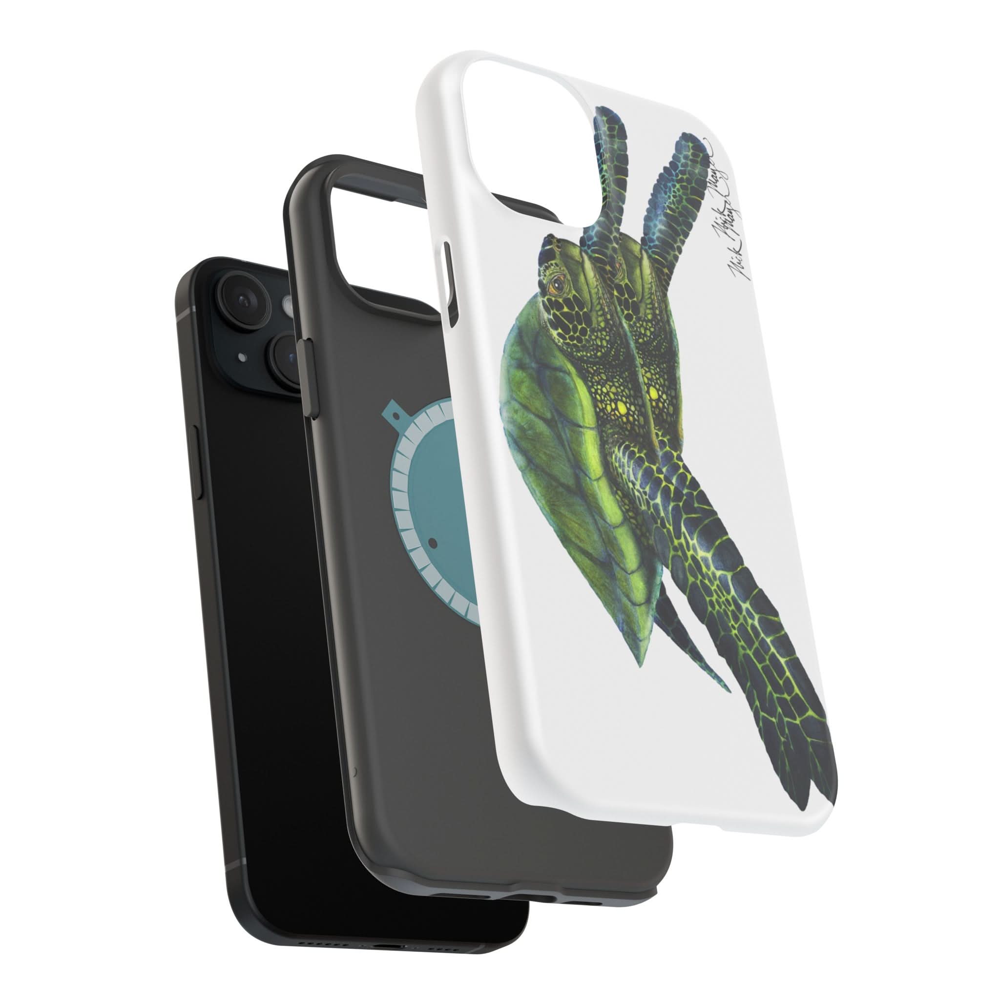 Green Sea Turtle MagSafe iPhone Case