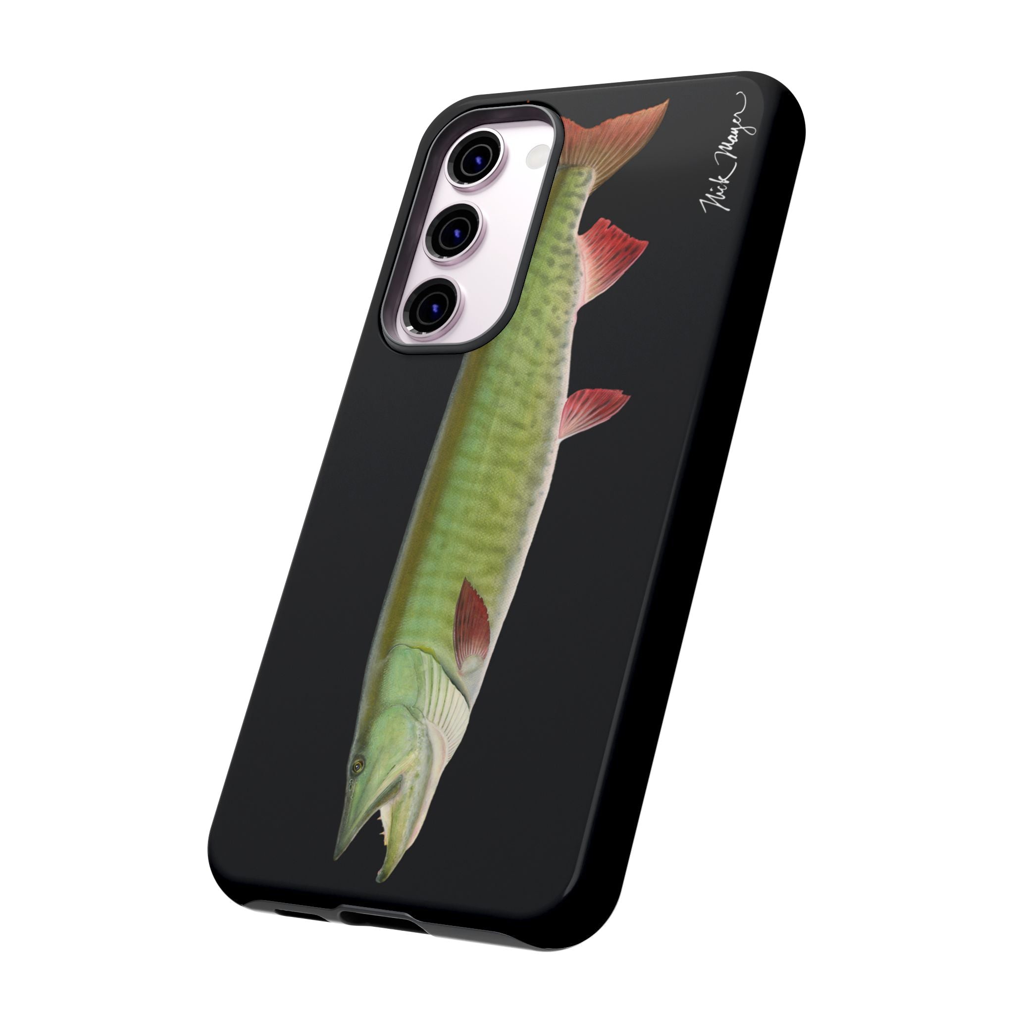 Trophy Muskie Black Phone Case (Samsung)
