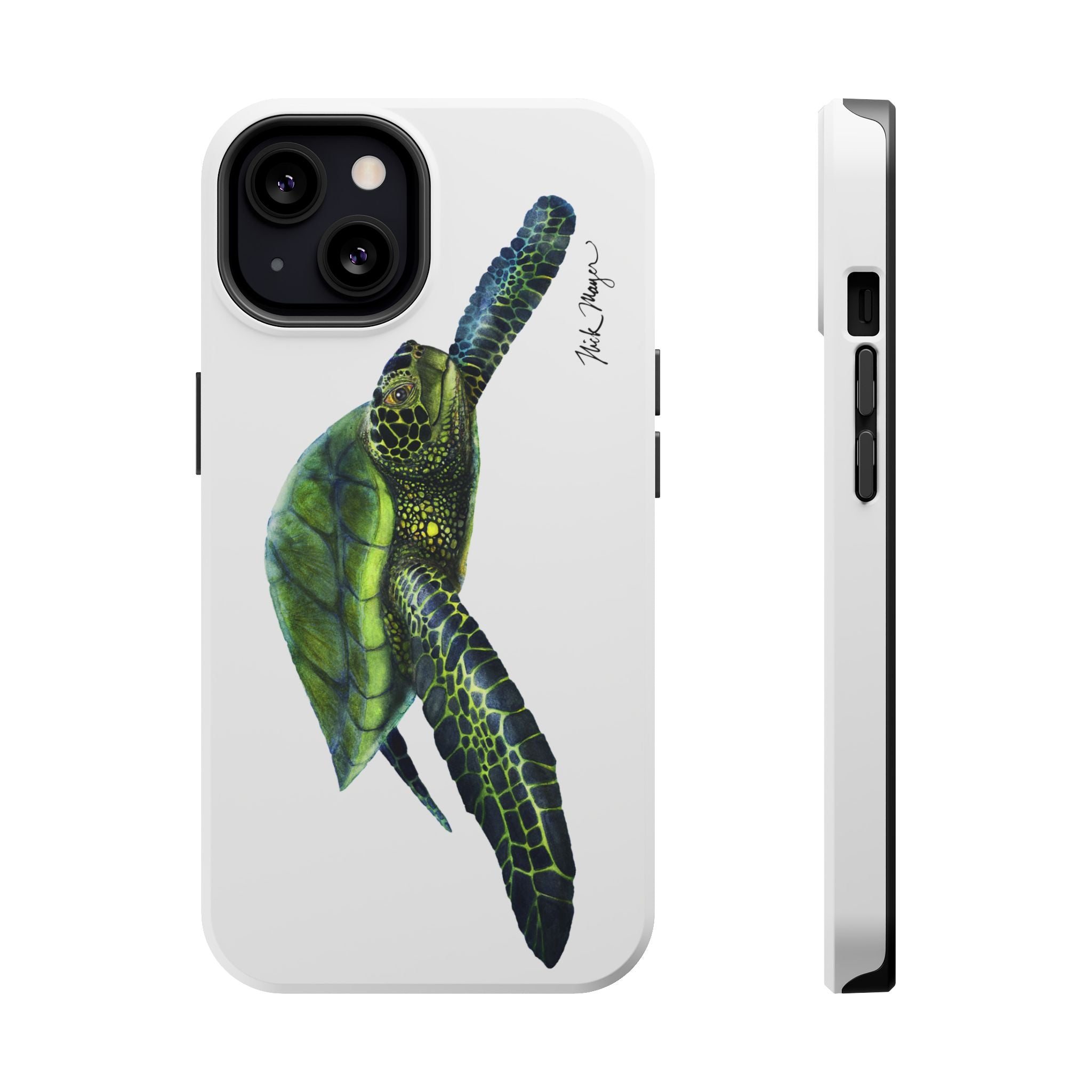 Green Sea Turtle MagSafe iPhone Case