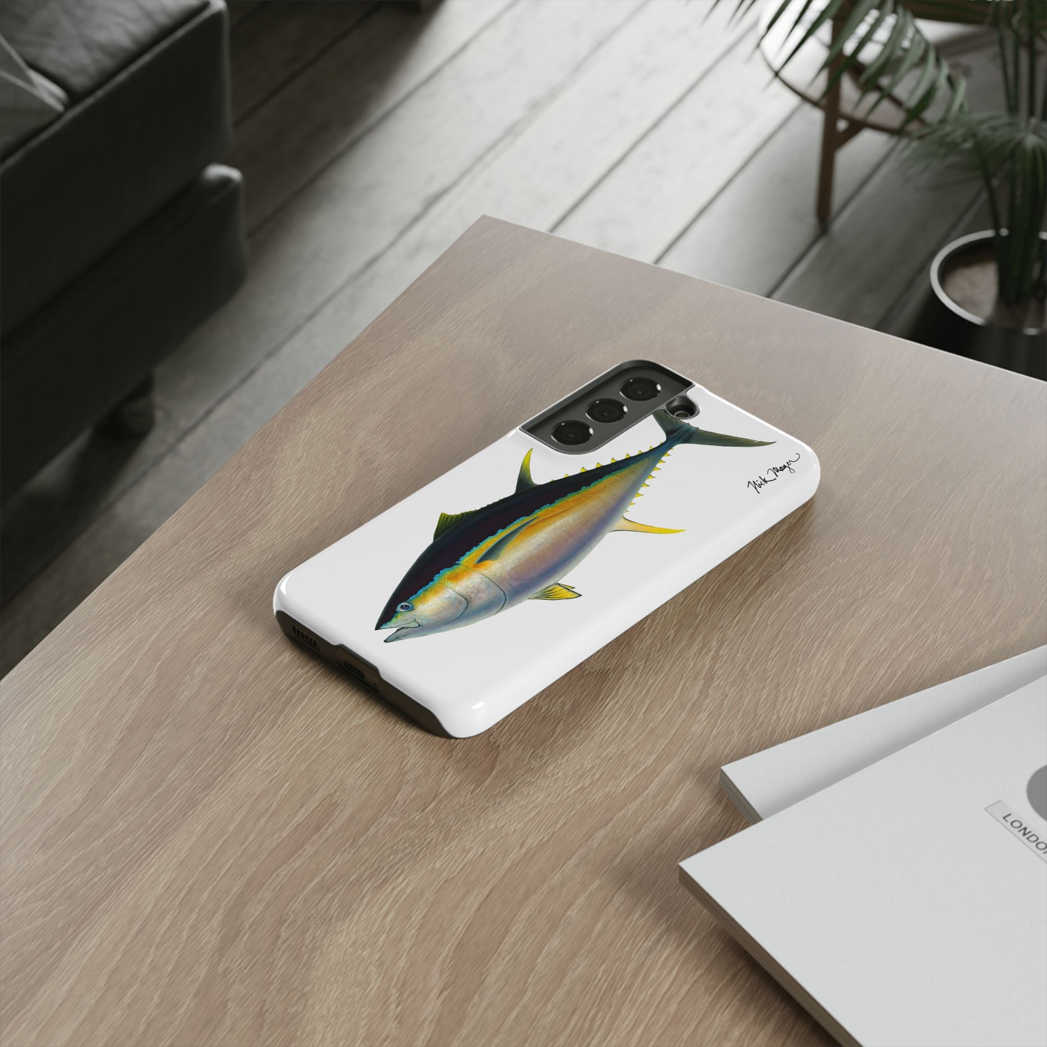 Bigeye Tuna Phone Case (Samsung) Printify