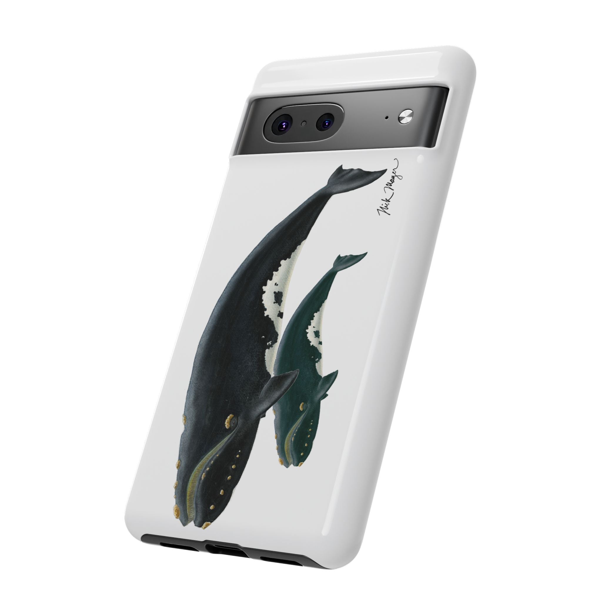Mother & Calf Right Whale Phone Case (Samsung)