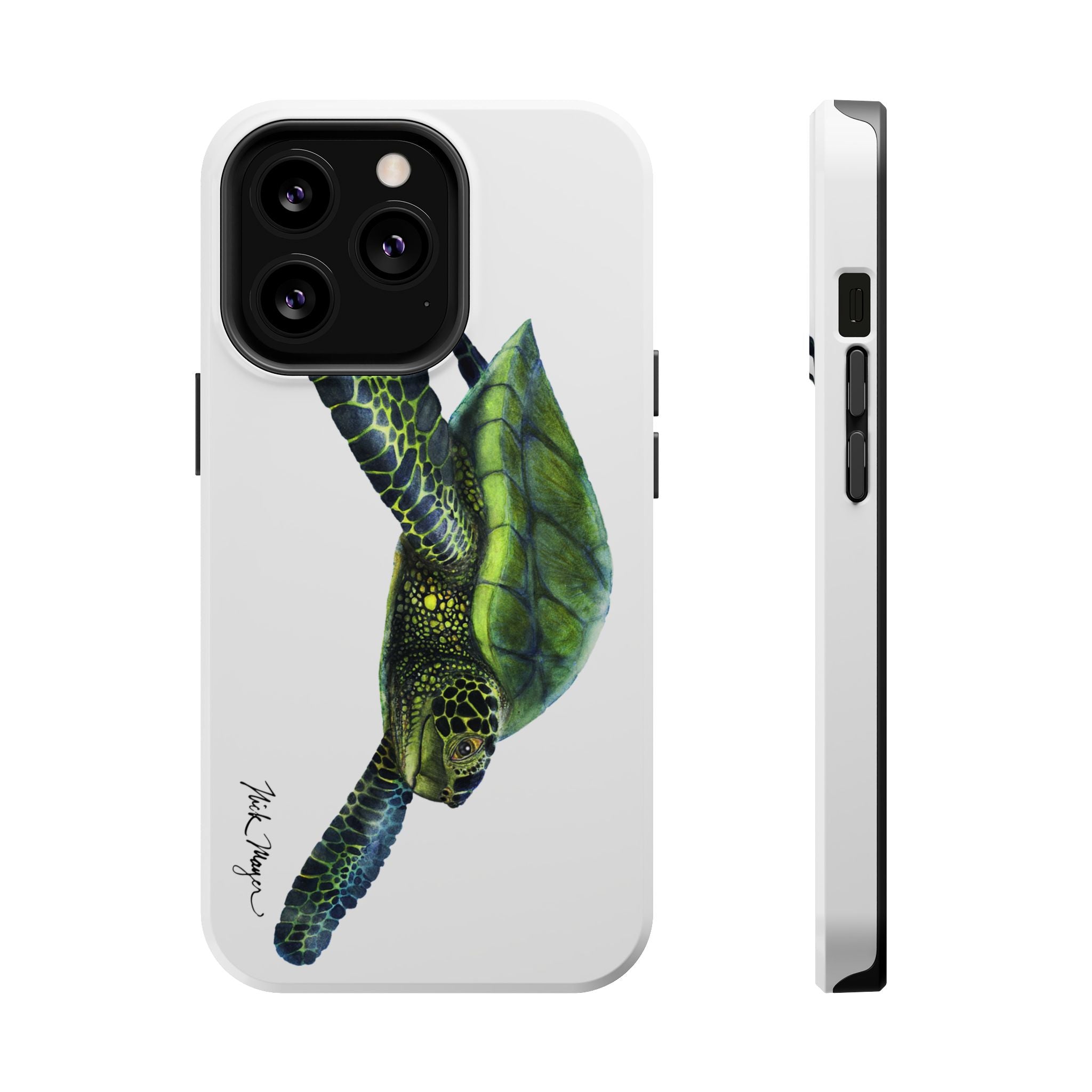 Green Sea Turtle MagSafe iPhone Case