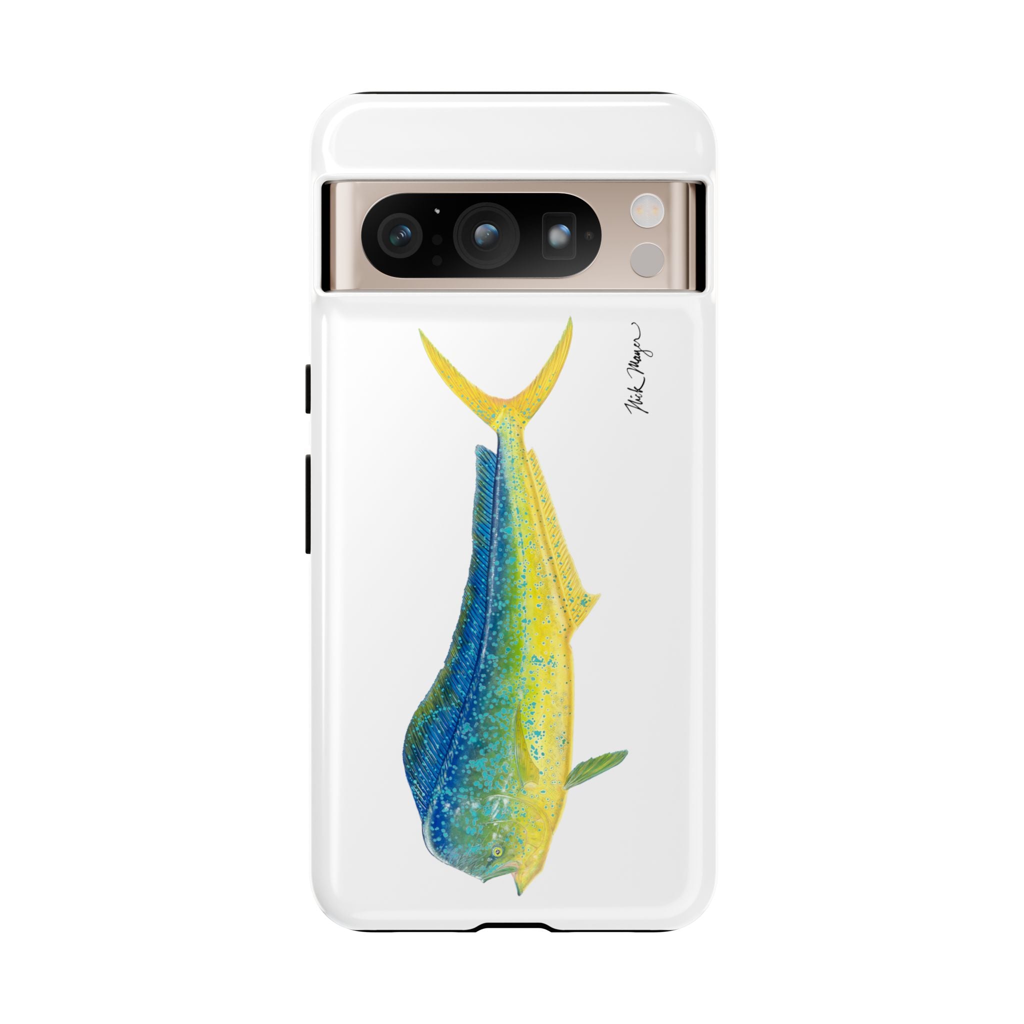 Bull Mahi White Phone Case (Samsung)