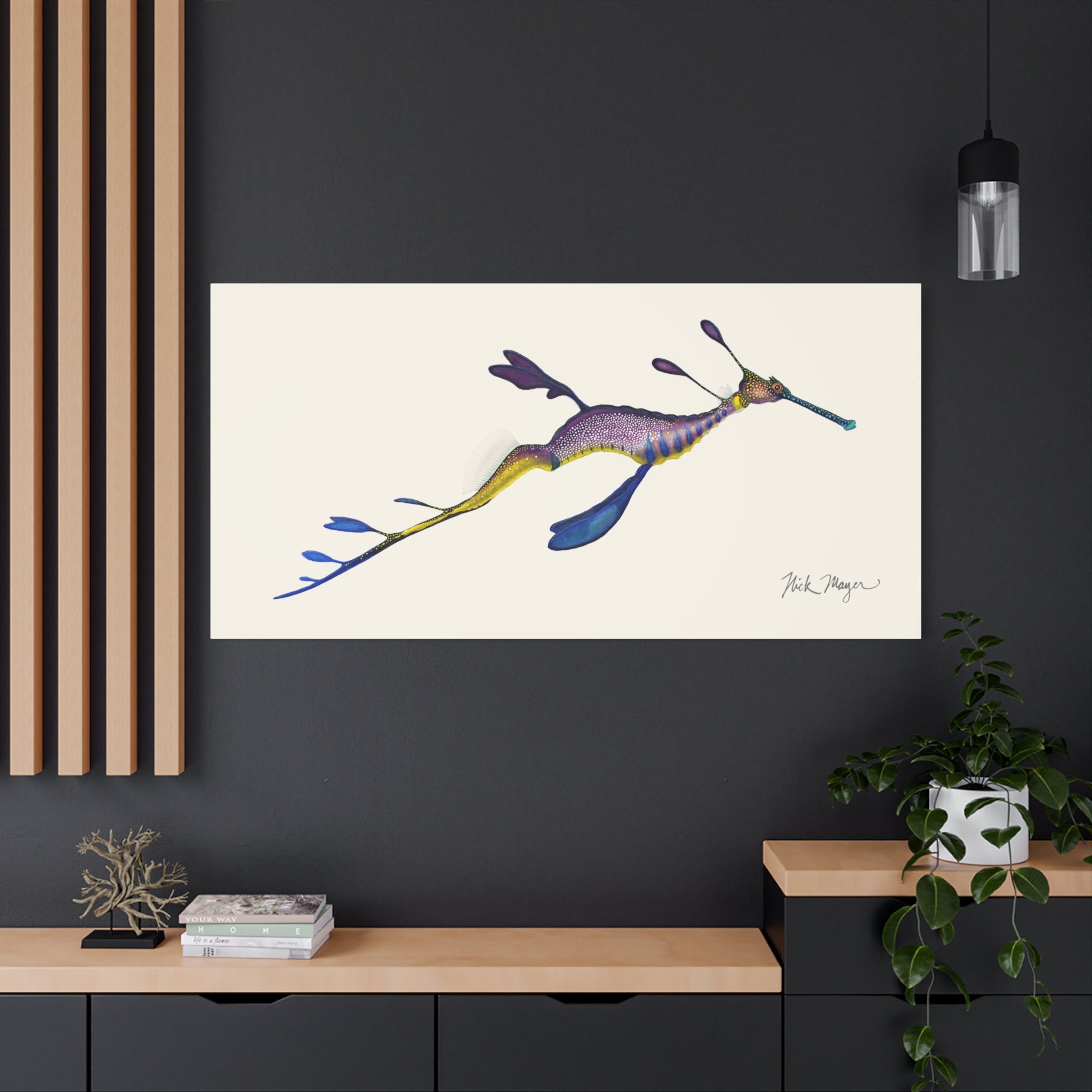 Weedy Sea Dragon Canvas Print