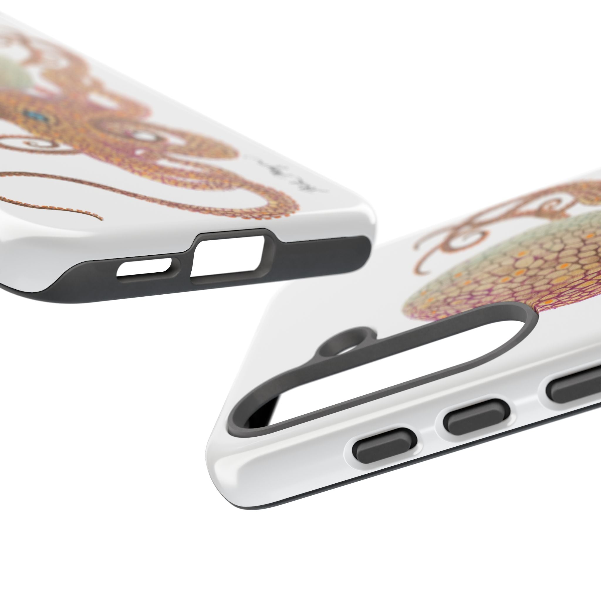 Two Spot Octopus White Phone Case (Samsung)