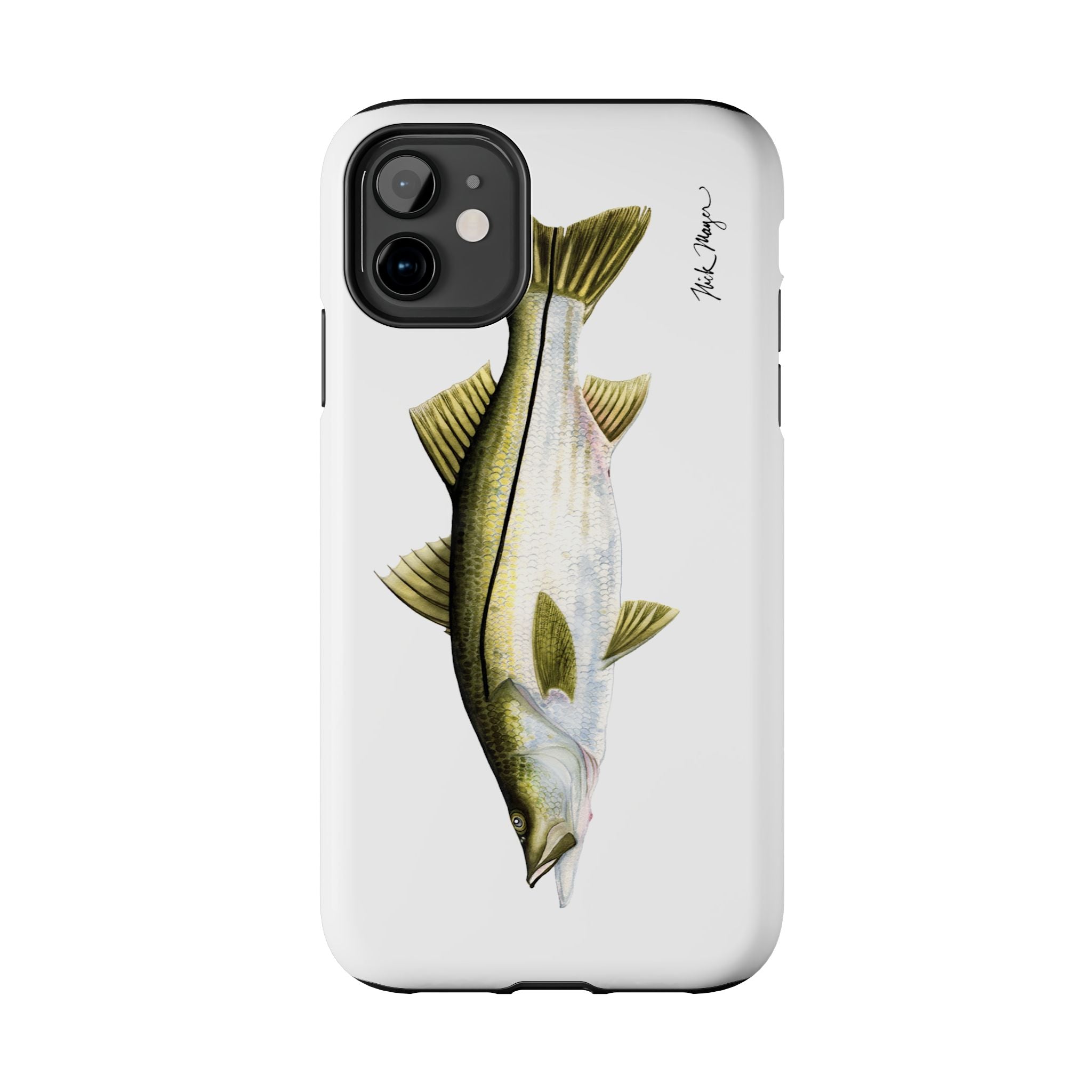 Snook White Phone Case (iPhone)