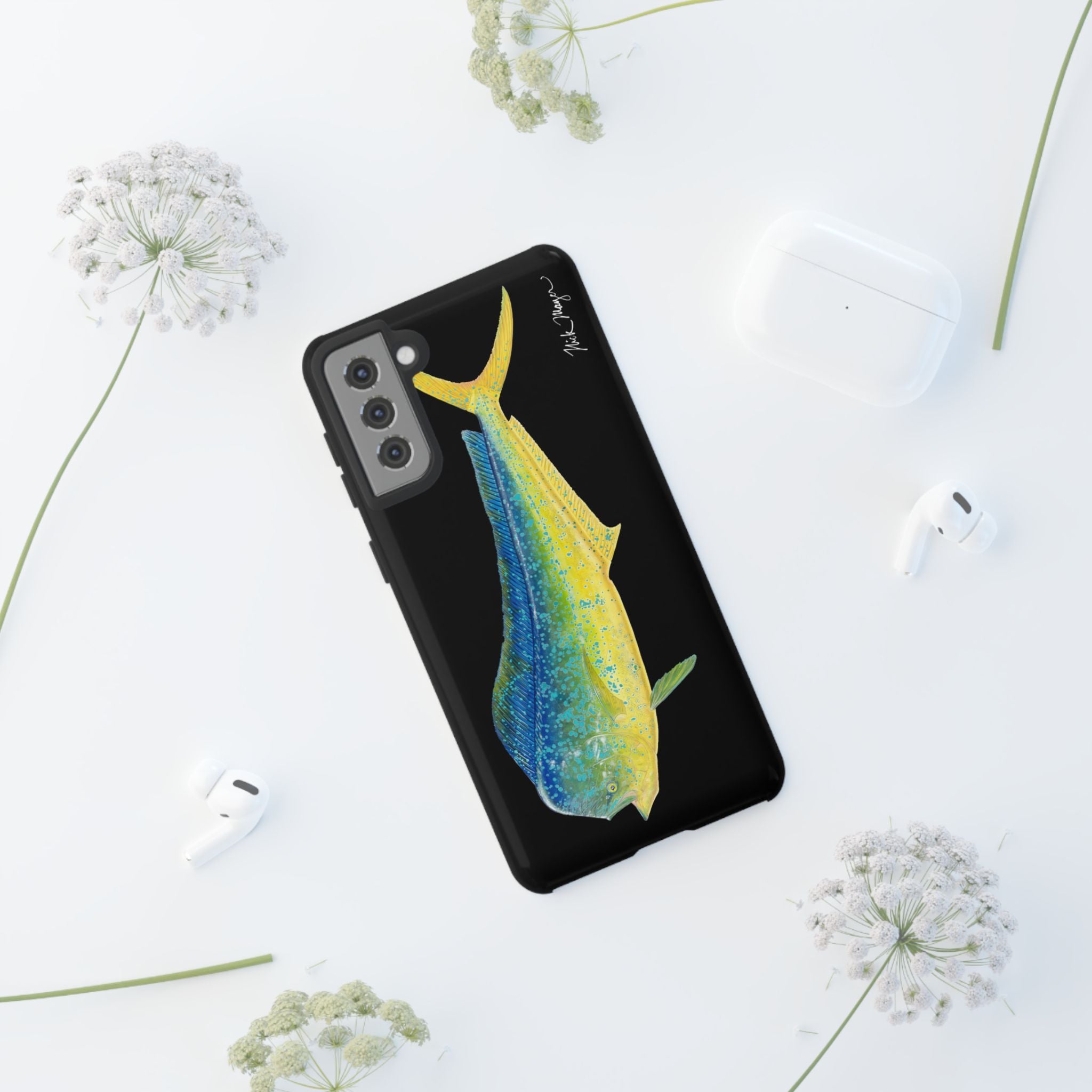 Bull Mahi Black Phone Case (Samsung)