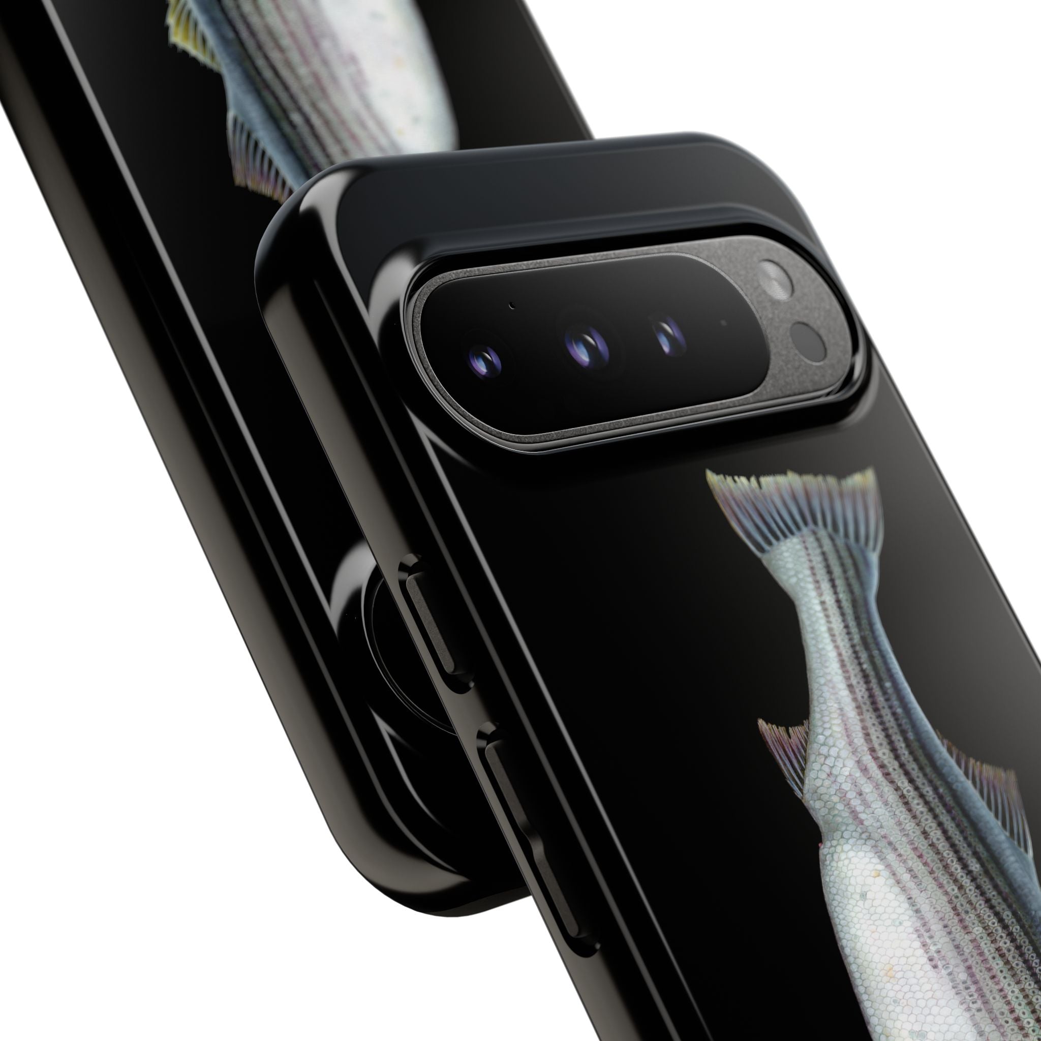 Cow Striper Phone Case (Samsung) - black