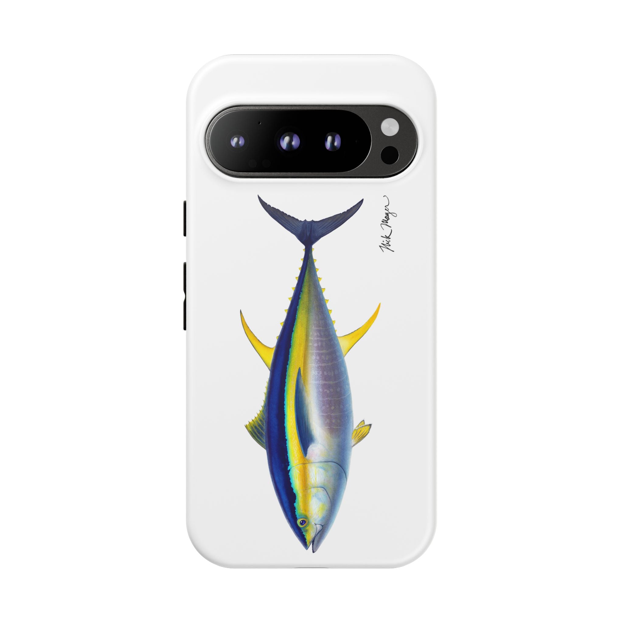 Yellowfin Tuna White Phone Case (Samsung)