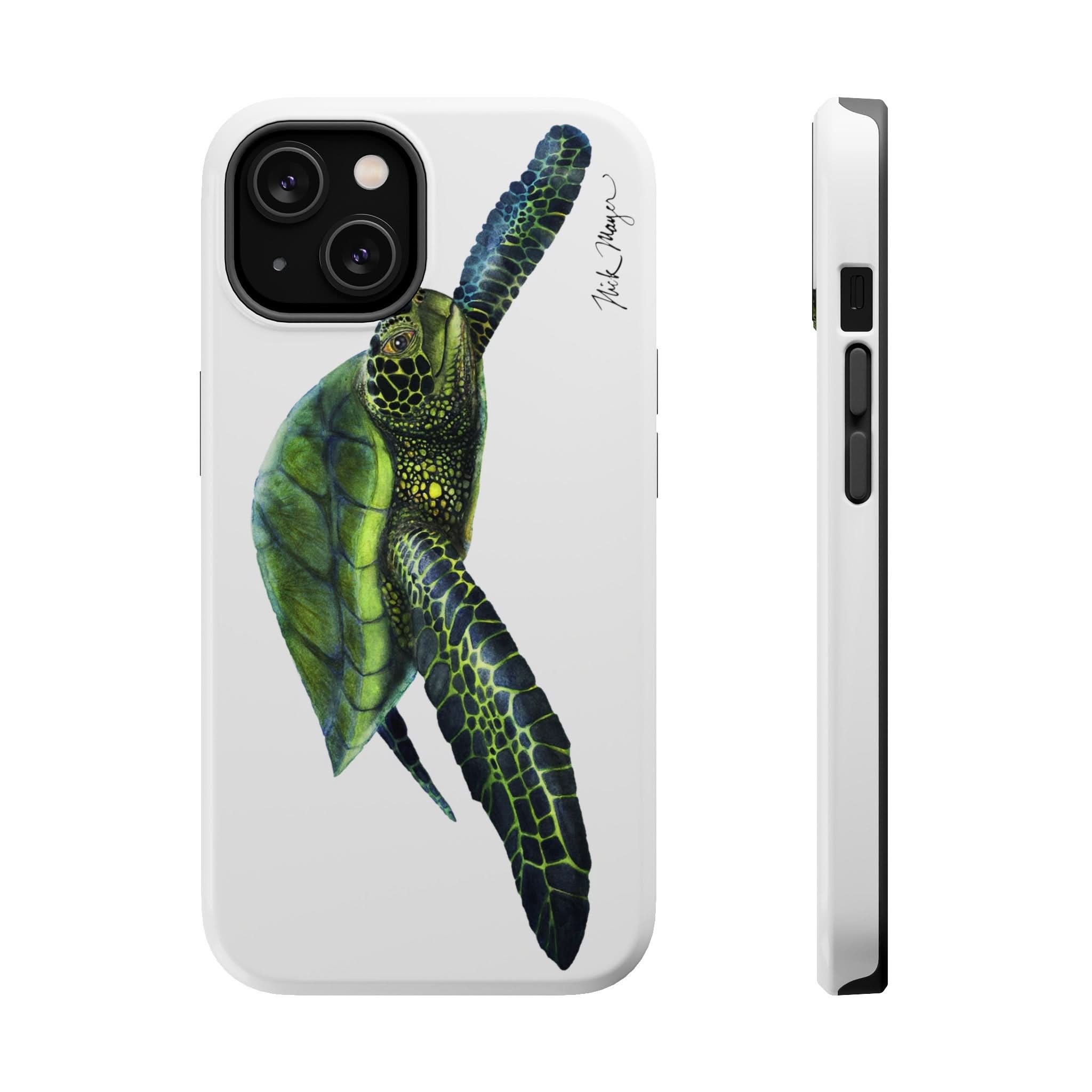 Green Sea Turtle MagSafe iPhone Case