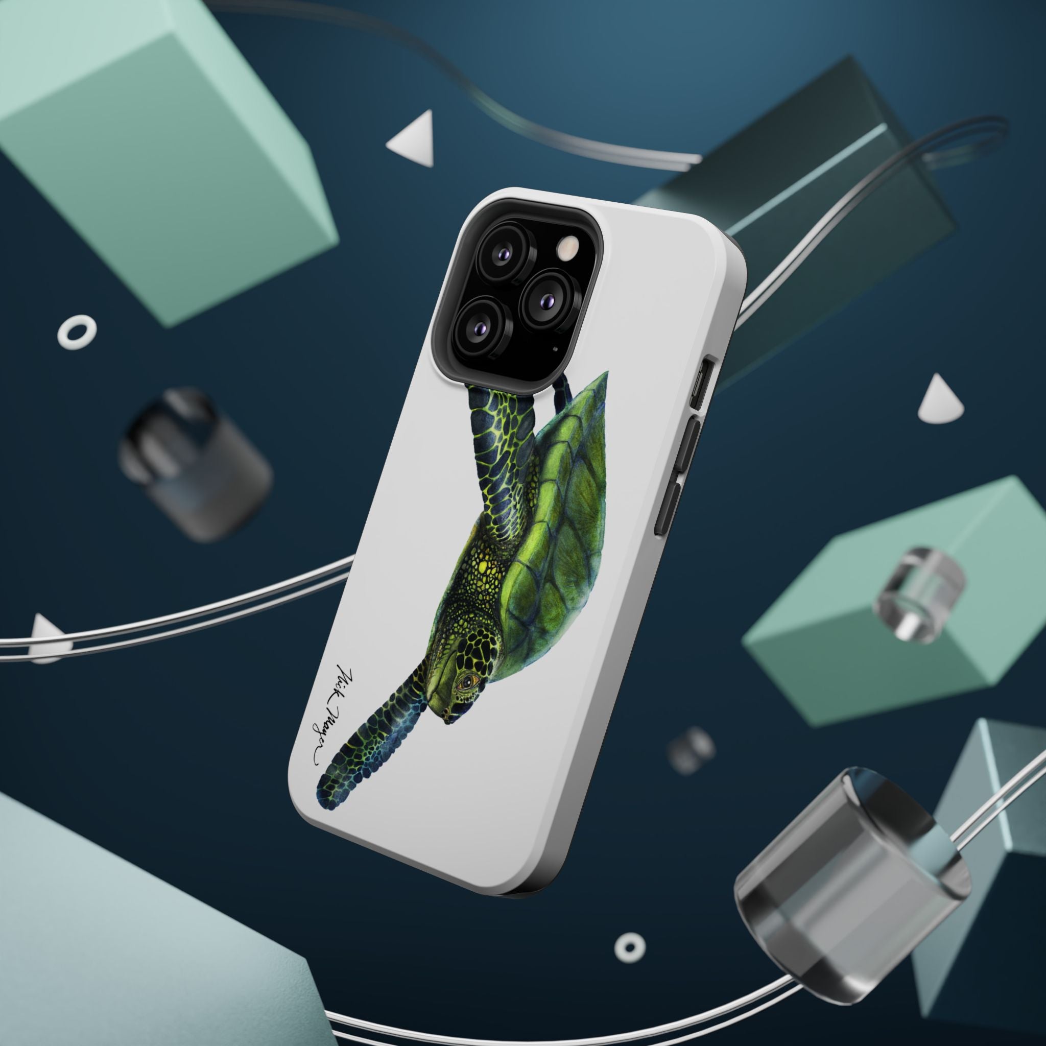 Green Sea Turtle MagSafe iPhone Case