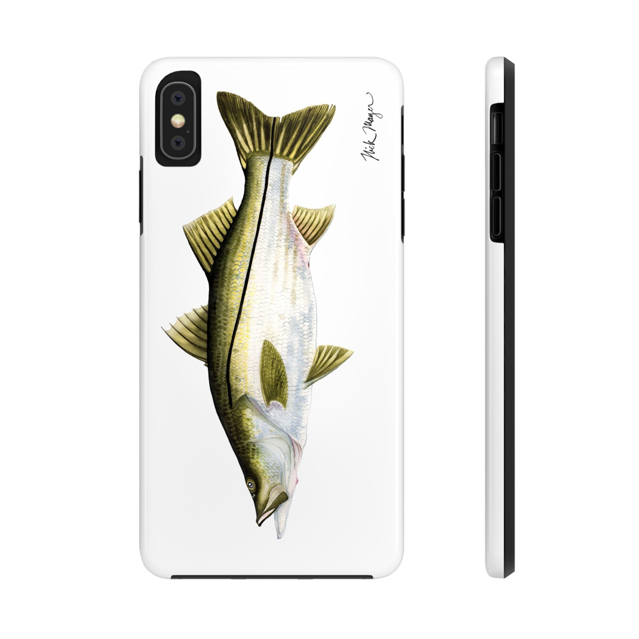 Snook White Phone Case (iPhone)