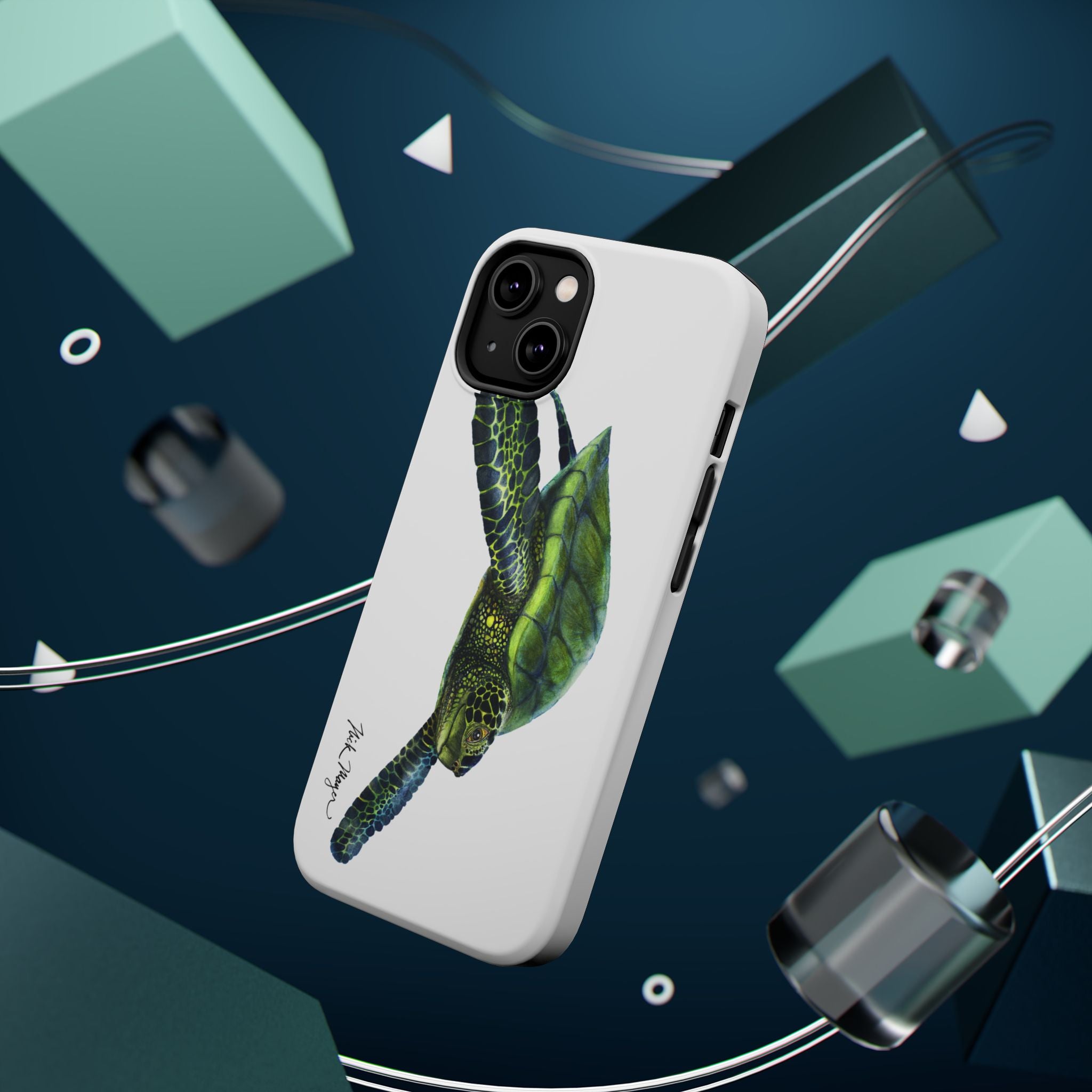Green Sea Turtle MagSafe iPhone Case