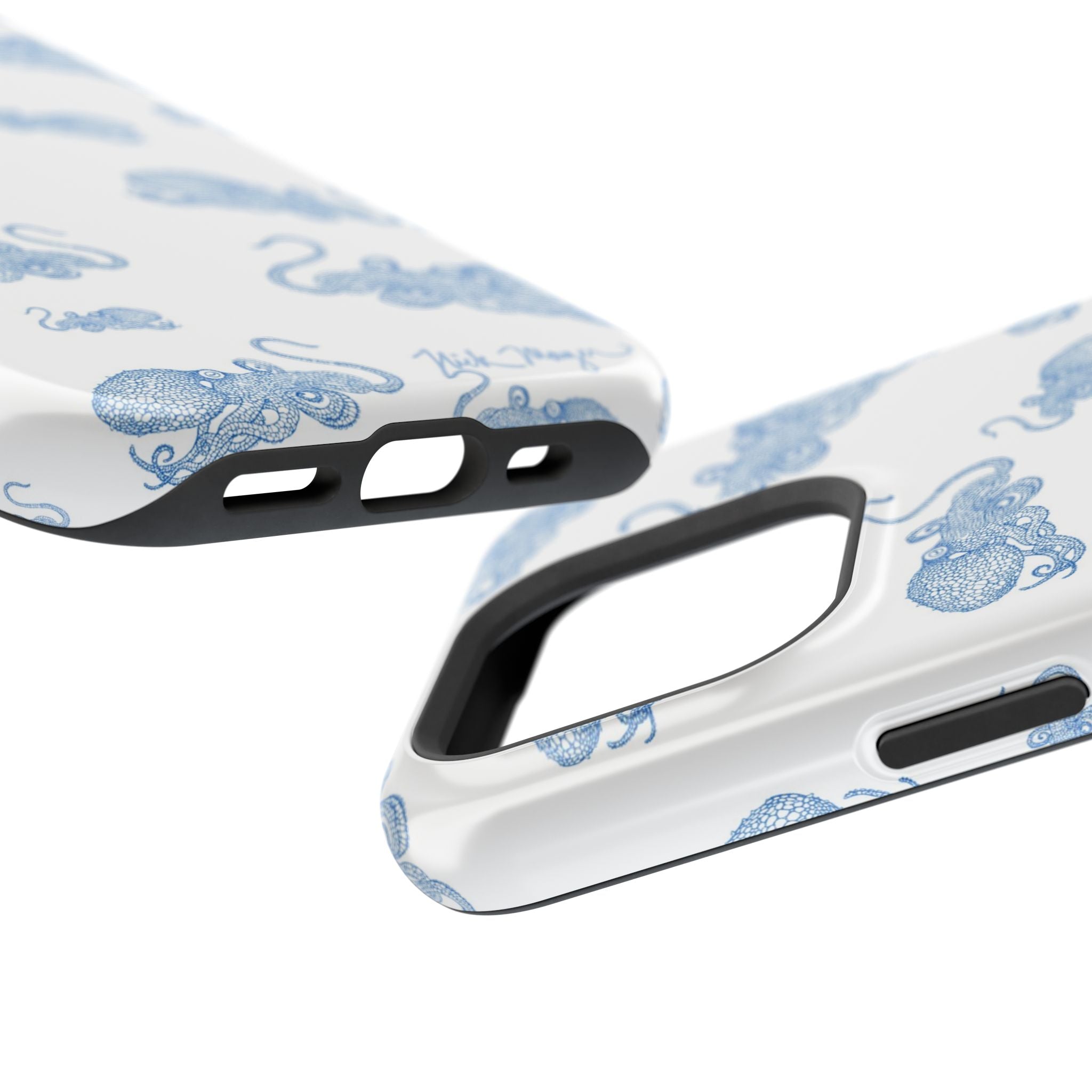 Blue Octopus 2 MagSafe iPhone Case