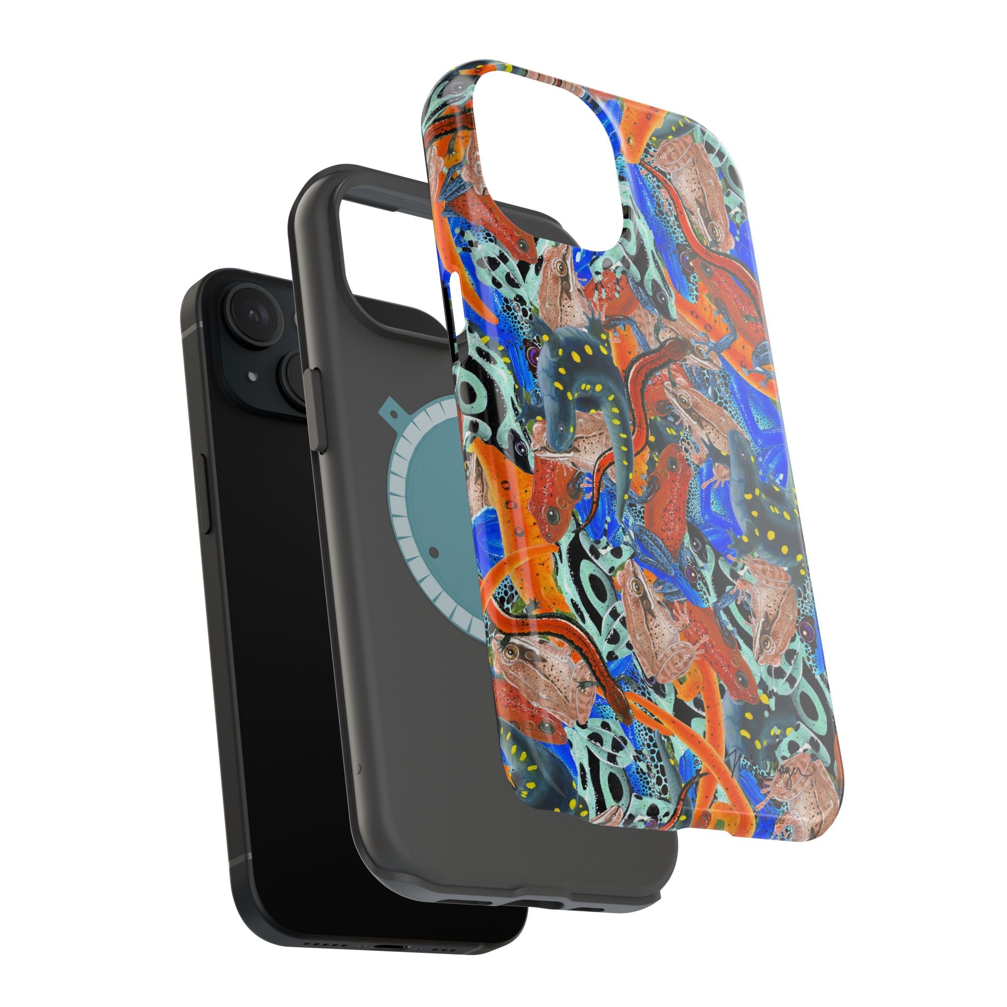 NEW Frogs and Salamanders MagSafe iPhone Case