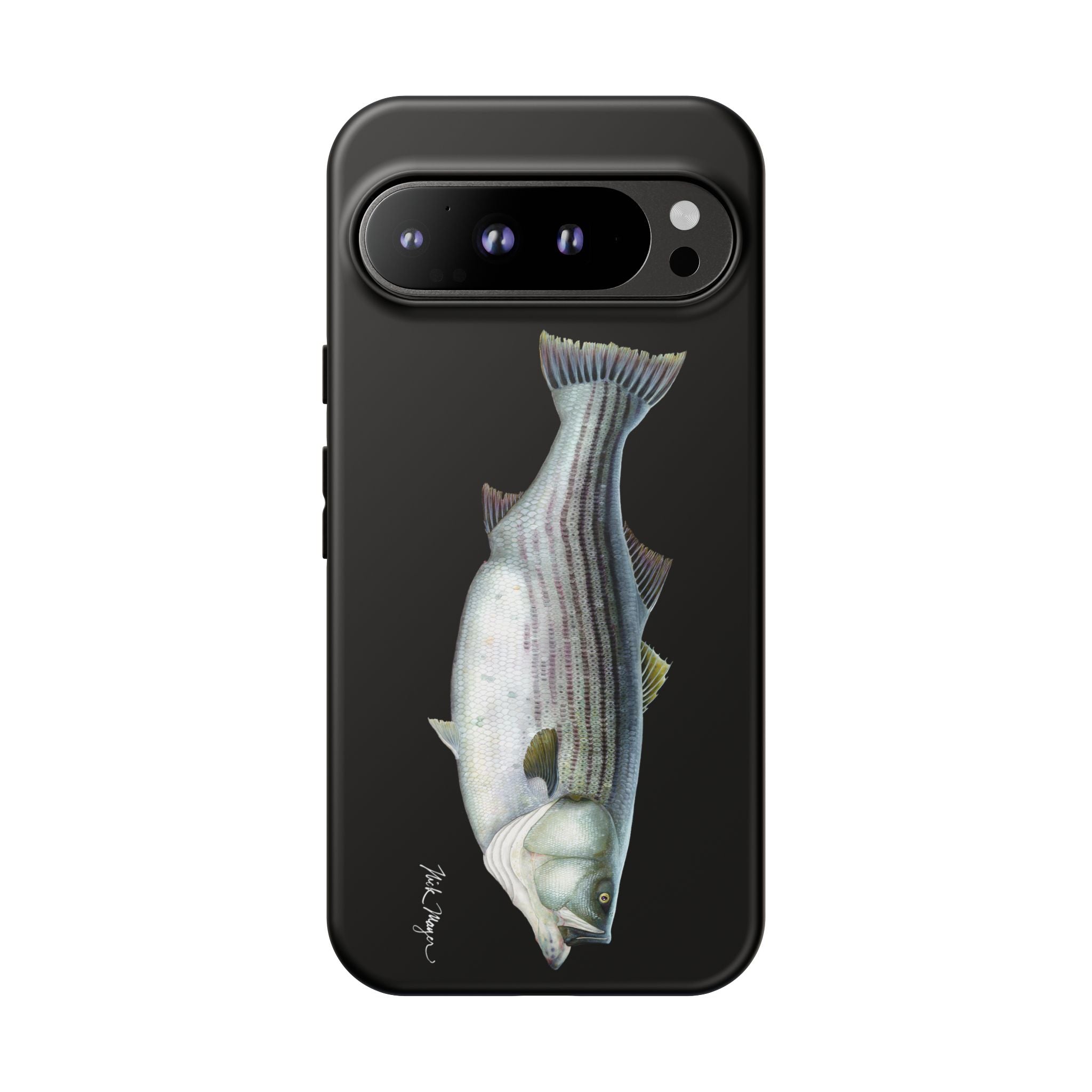 Cow Striper Phone Case (Samsung) - black