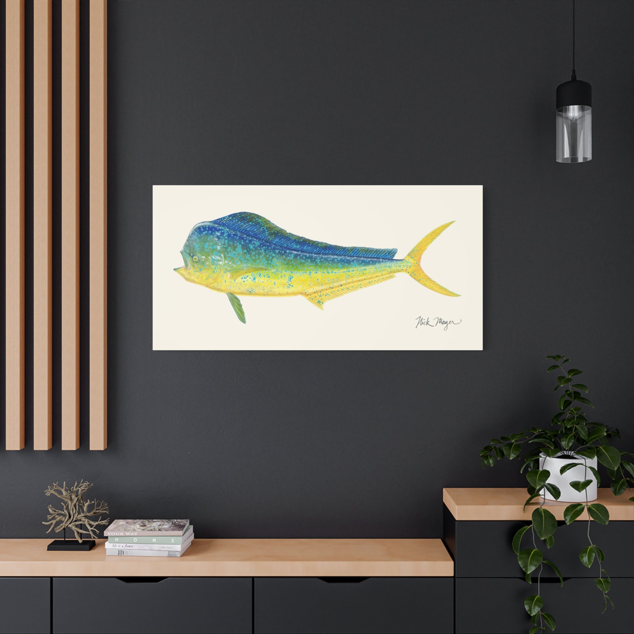 Bull Mahi Mahi/ Dorado Canvas Print