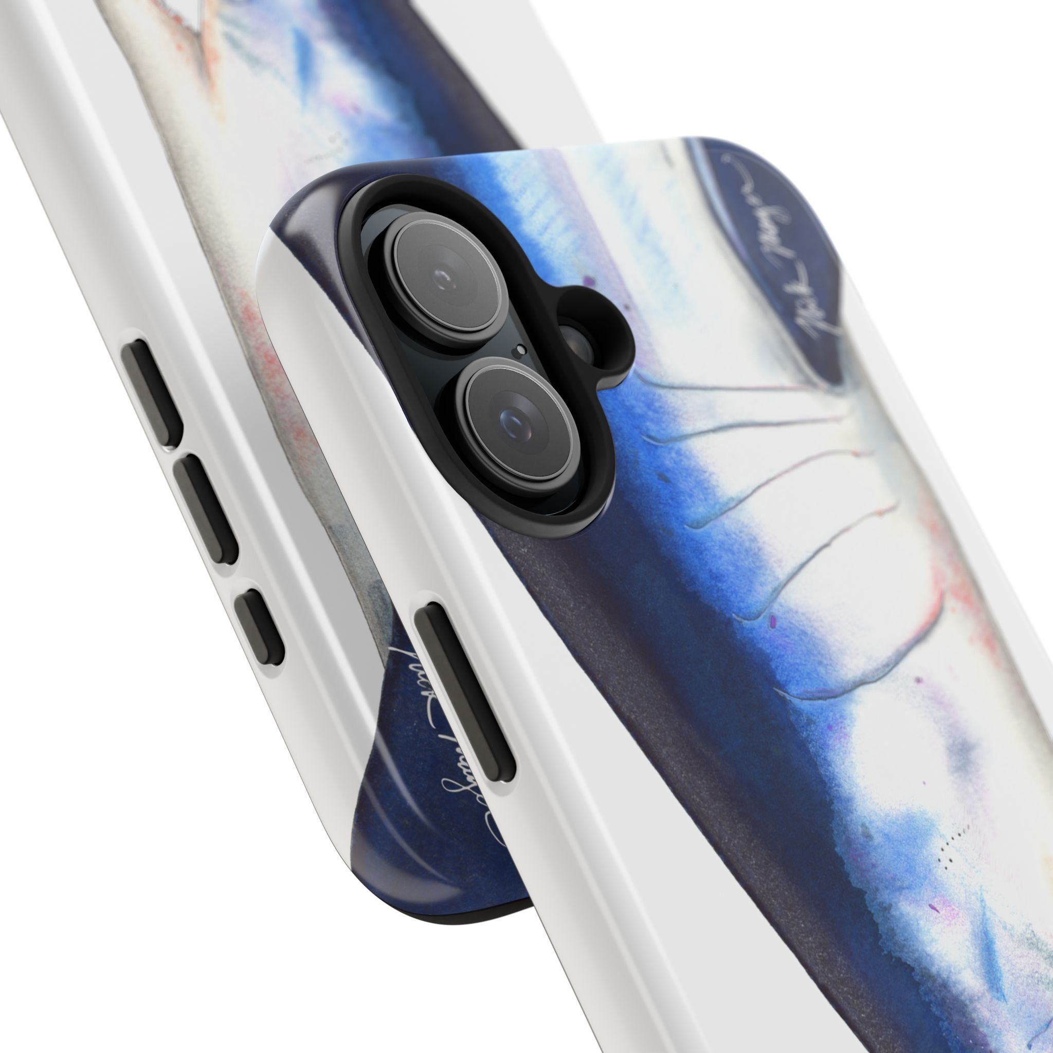 Mako Shark Face White Phone Case (iPhone)