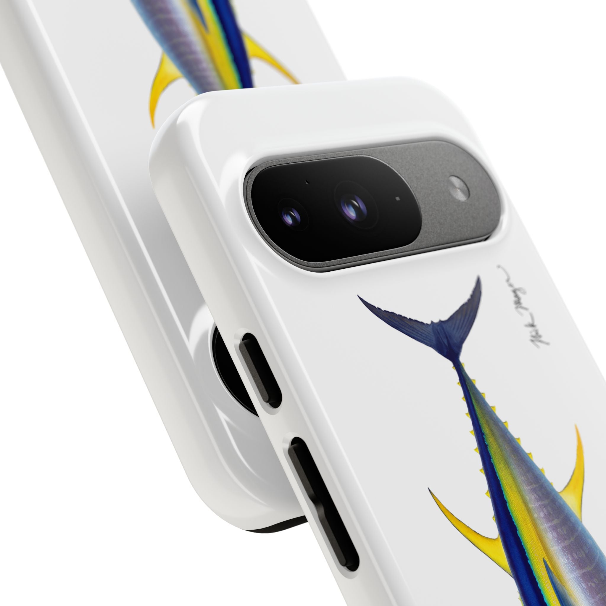 Yellowfin Tuna White Phone Case (Samsung)