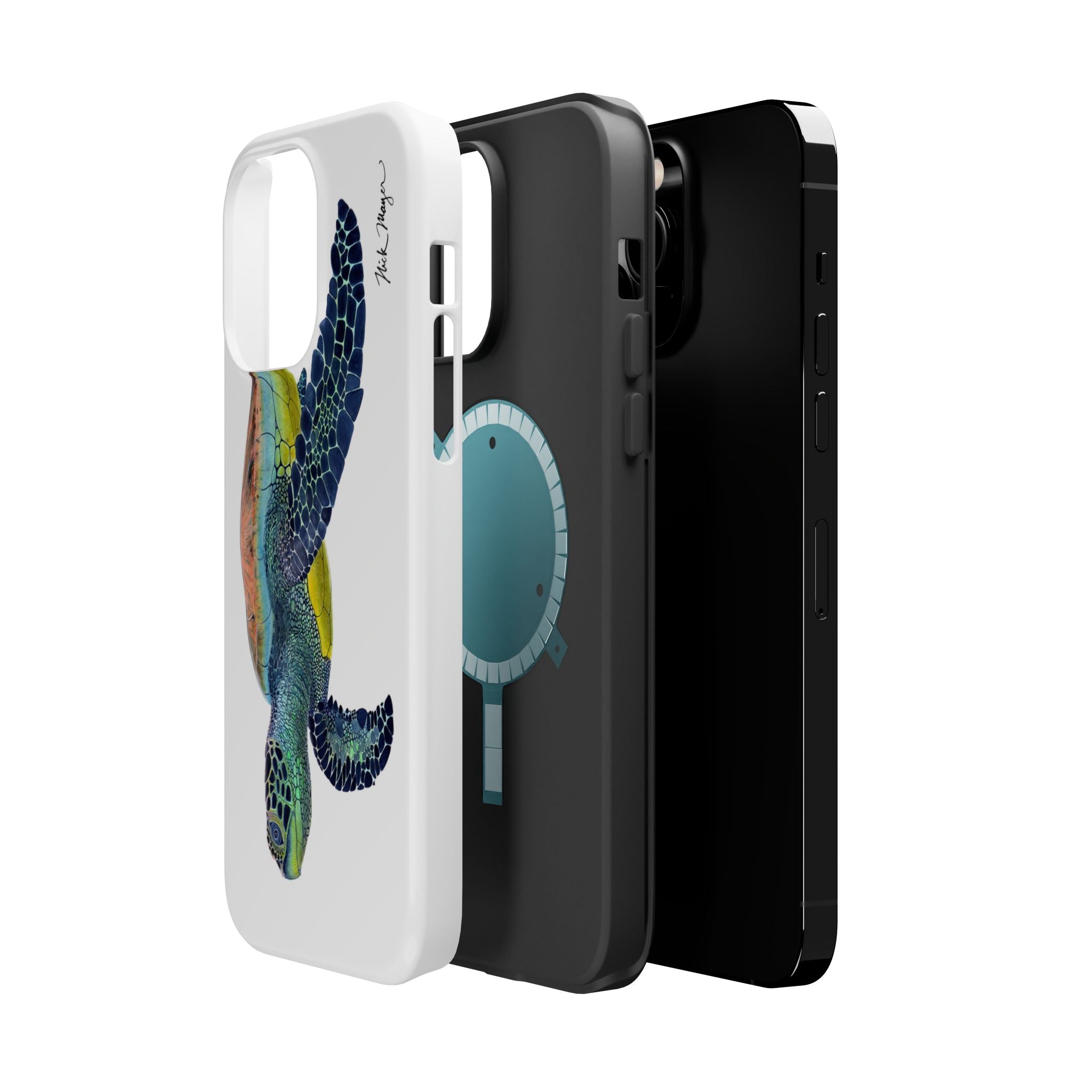 Green Sea Turtle II MagSafe iPhone Case