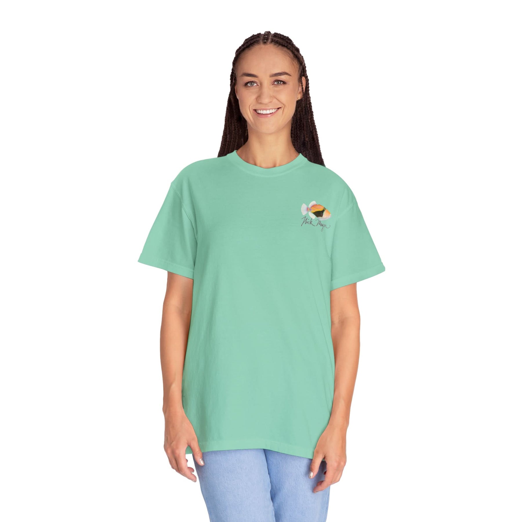 Humuhumu Premium Front & Back Comfort Colors Tee