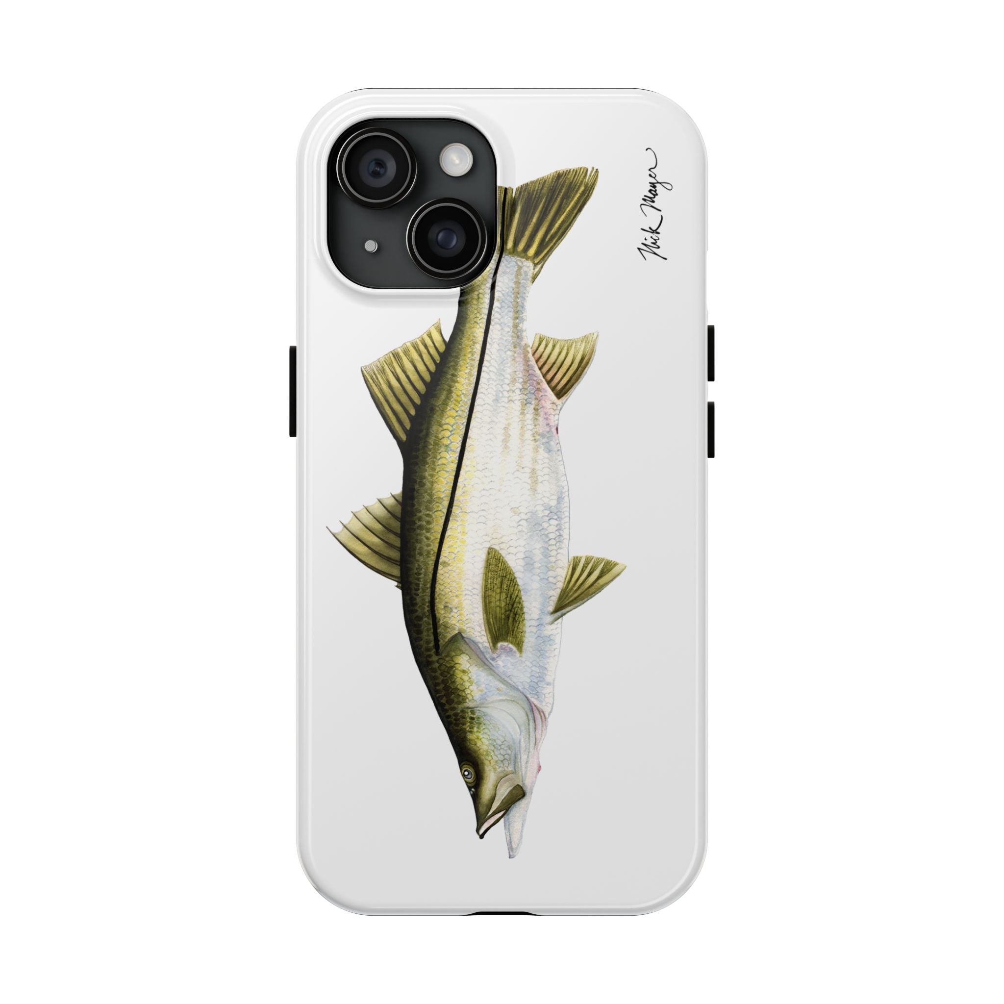 Snook White Phone Case (iPhone)
