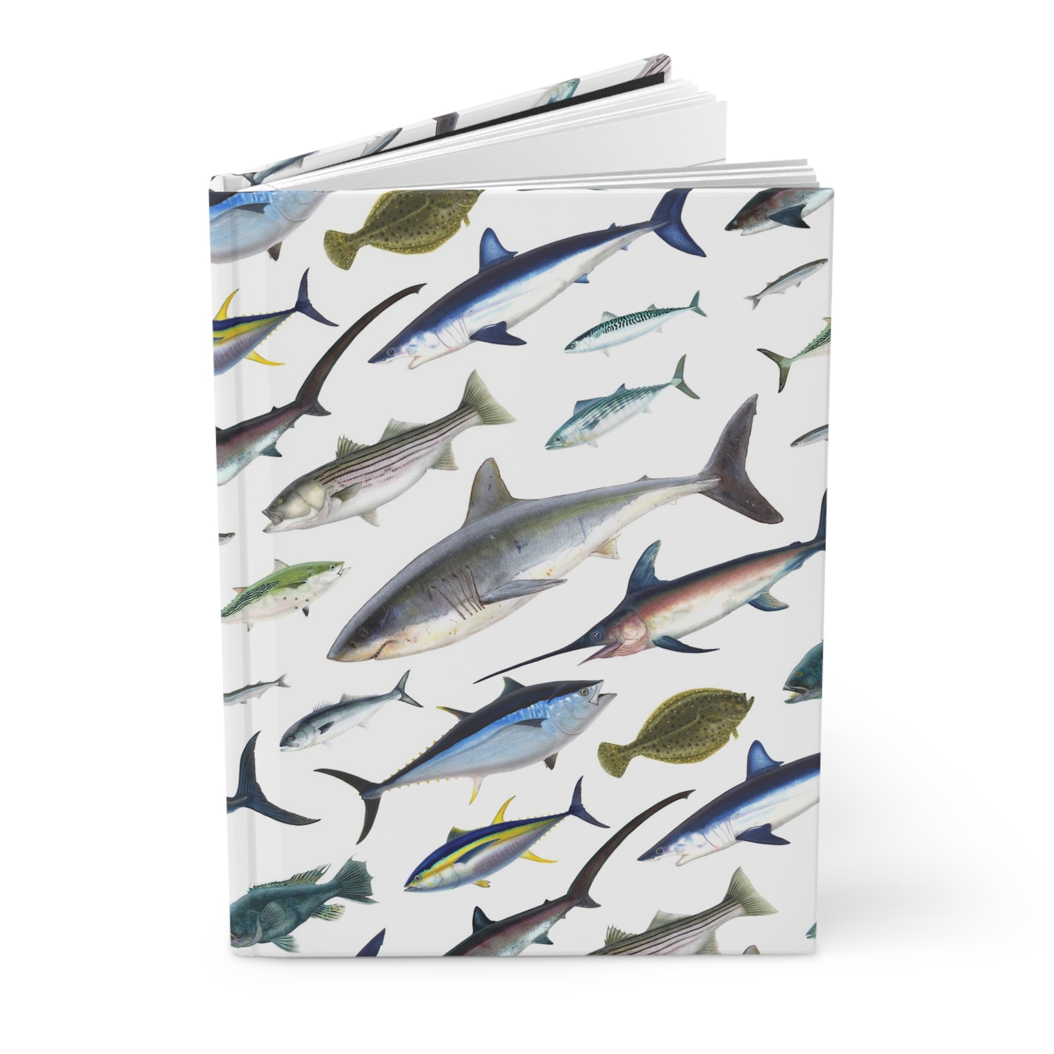 Atlantic Fish Hardcover Journal/ Notebook