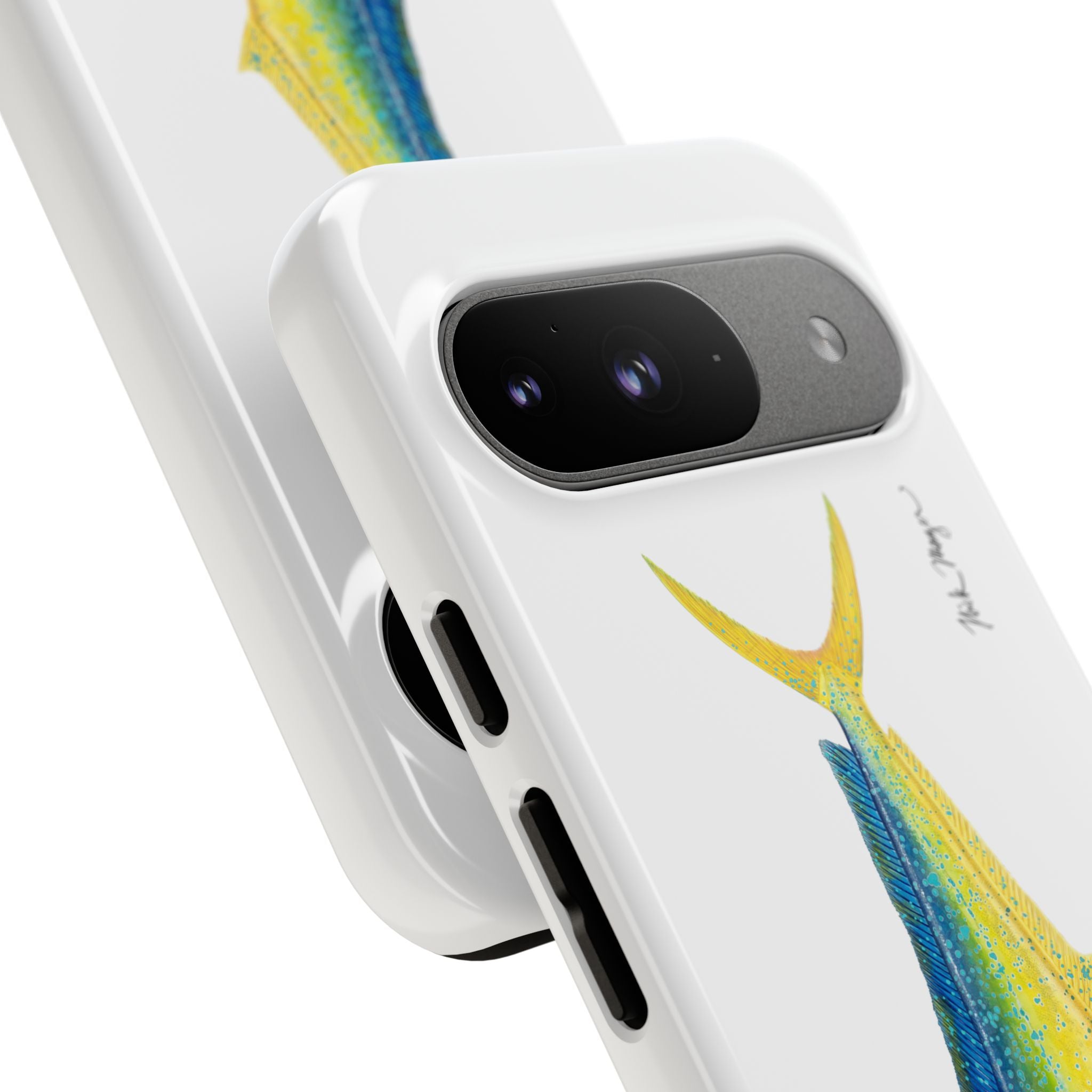 Bull Mahi White Phone Case (Samsung)