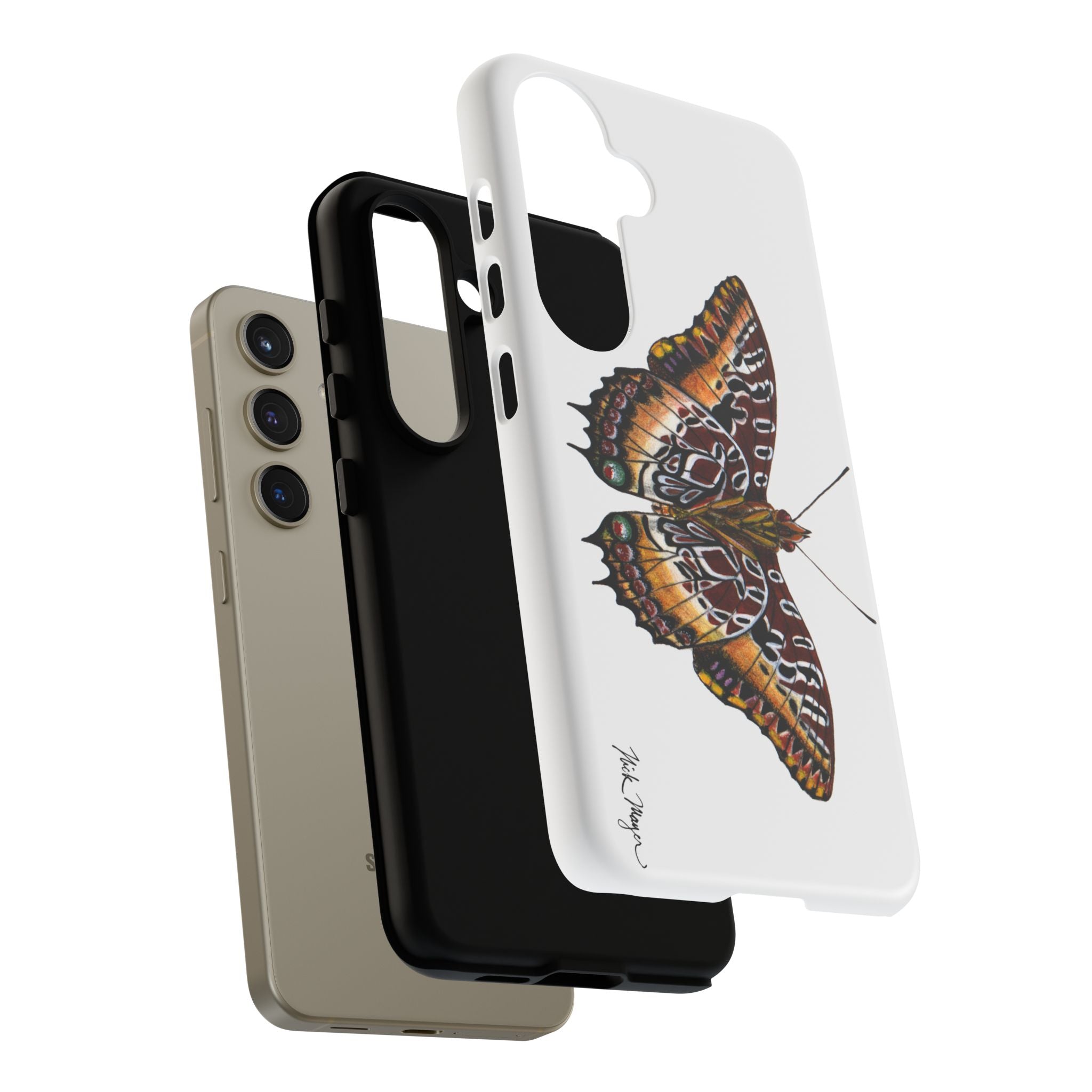 Black Bordered Charaxes Phone Case (Samsung)