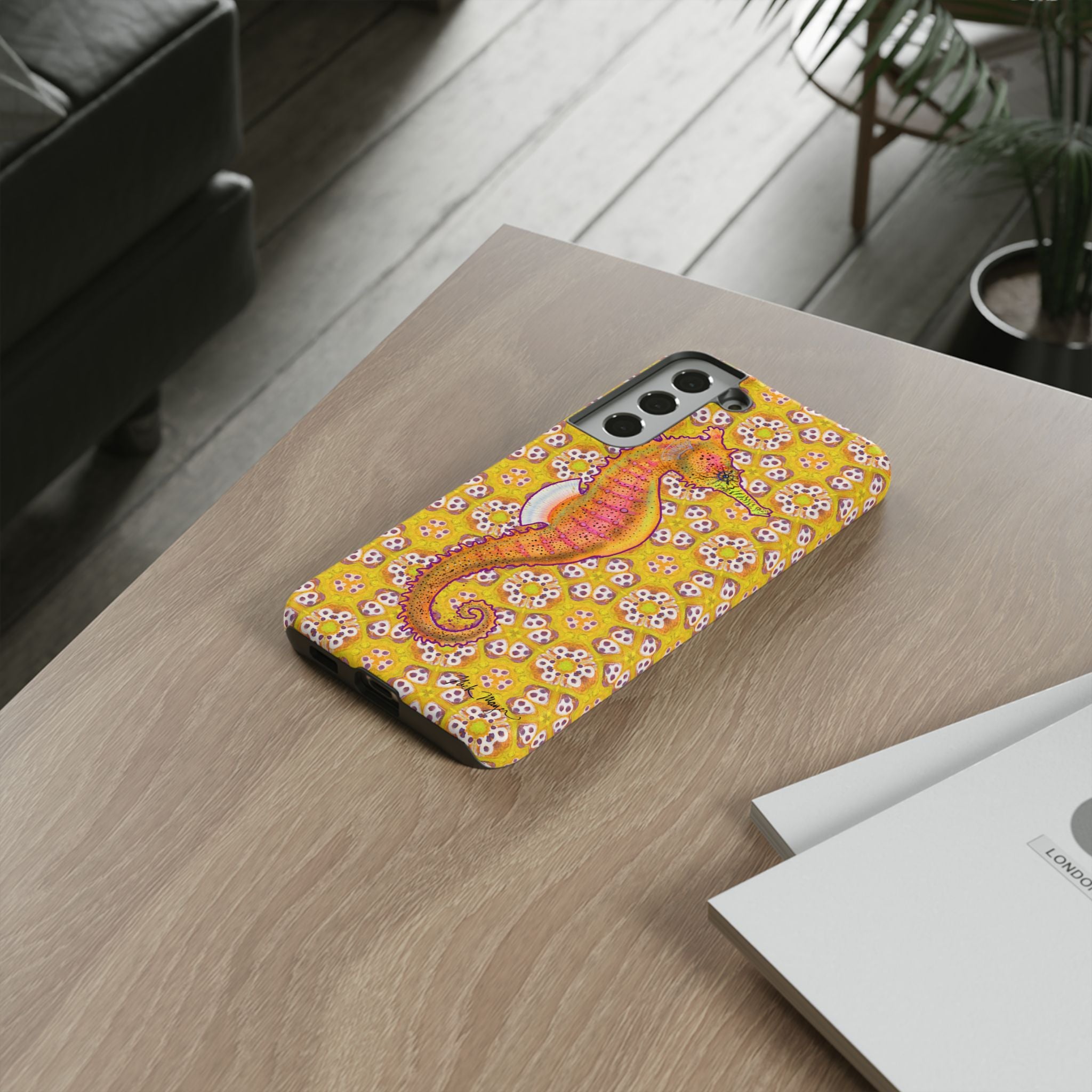 Psychedelic Seahorse Phone Case (Samsung) Printify