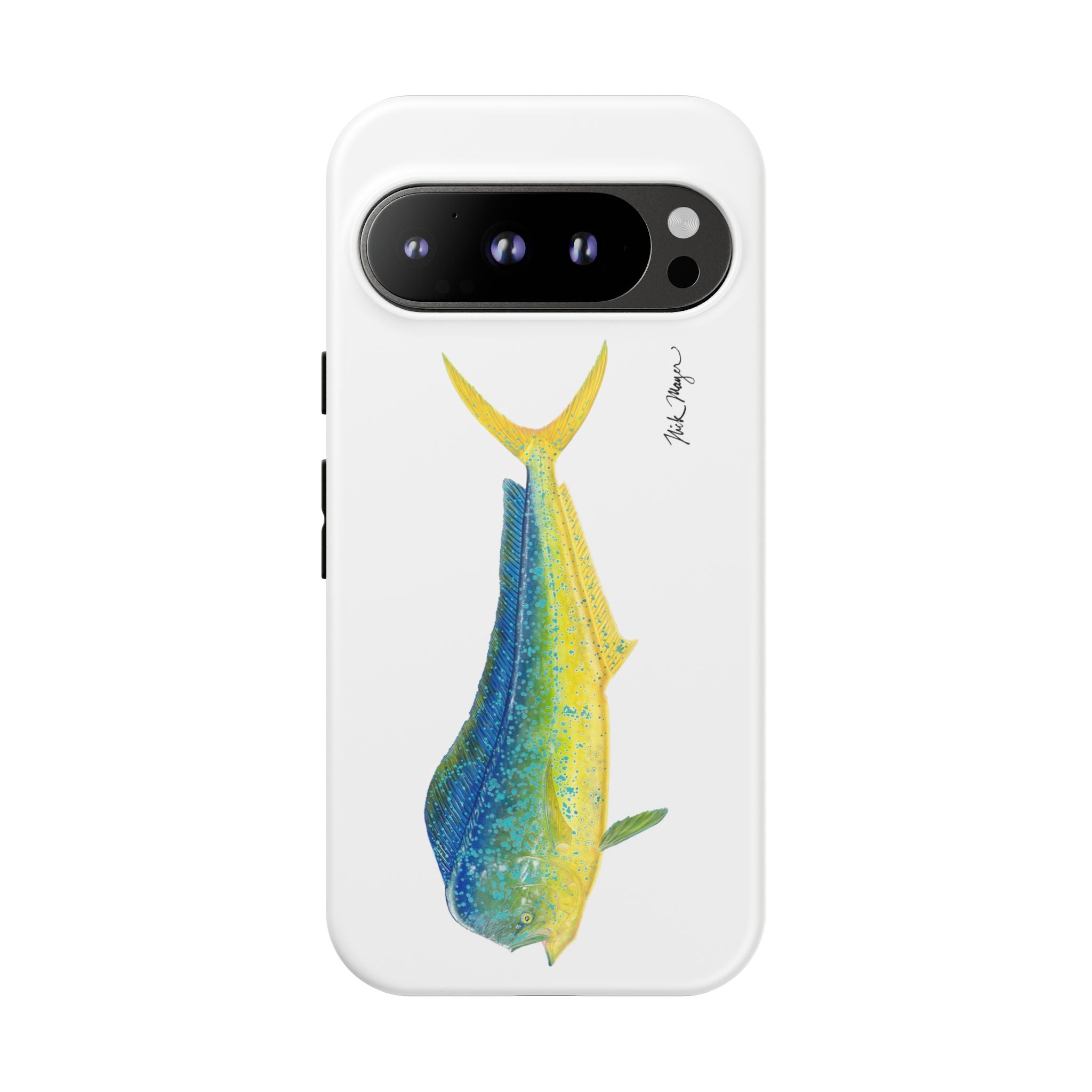 Bull Mahi White Phone Case (Samsung)