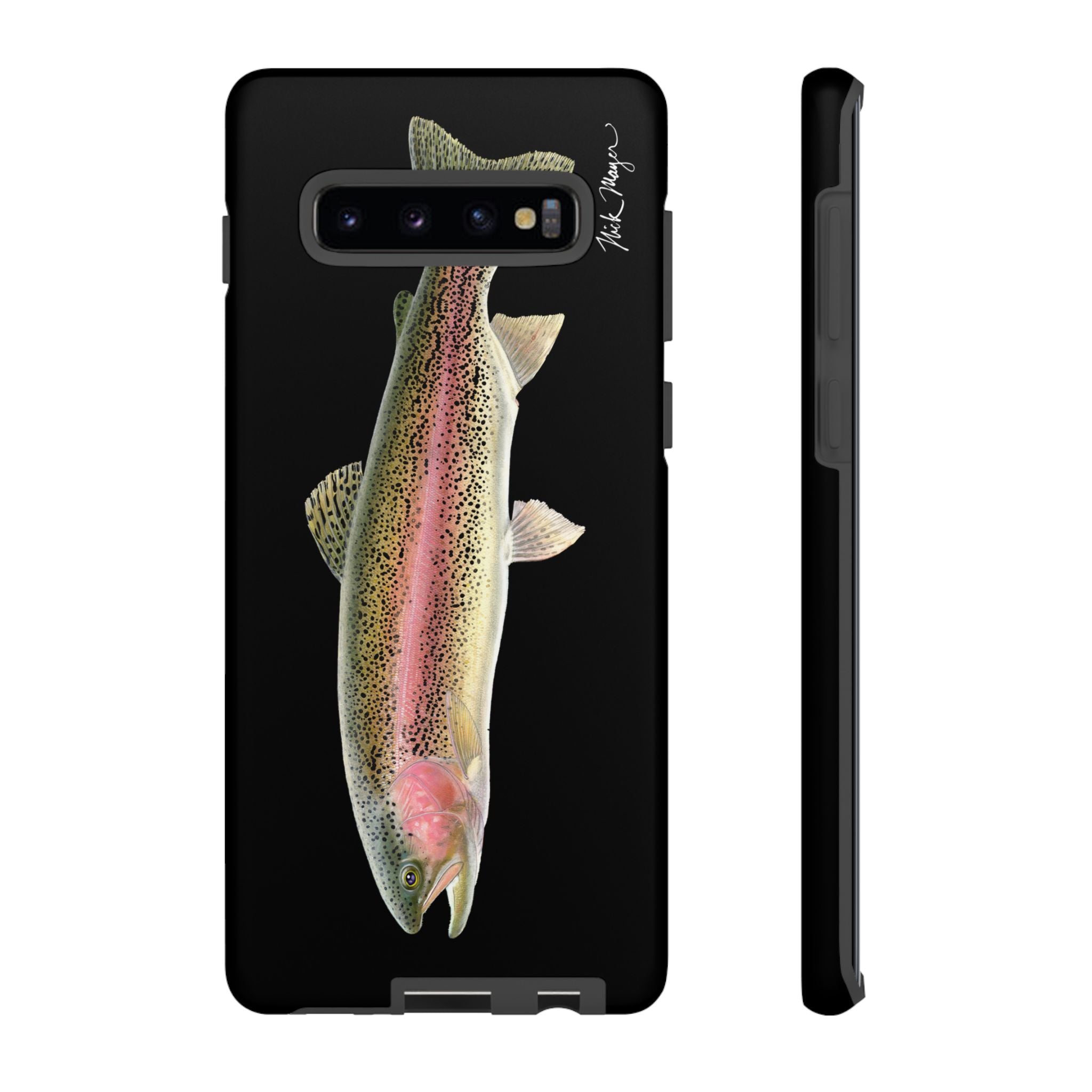 Rainbow Trout Black Phone Case (Samsung)