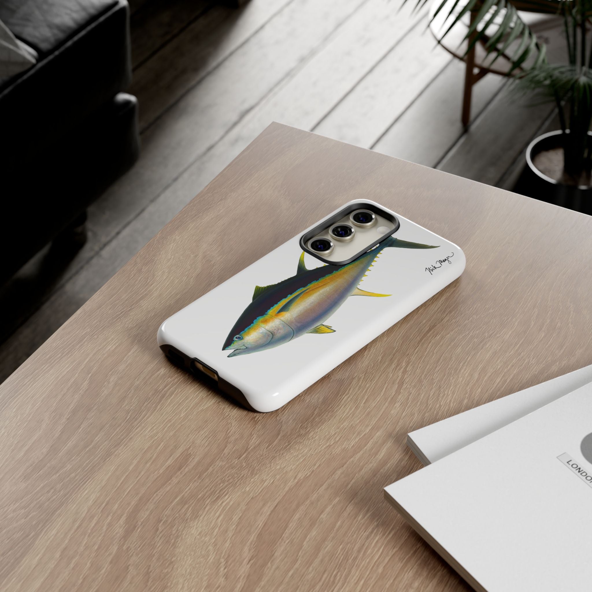 Bigeye Tuna Phone Case (Samsung) Printify